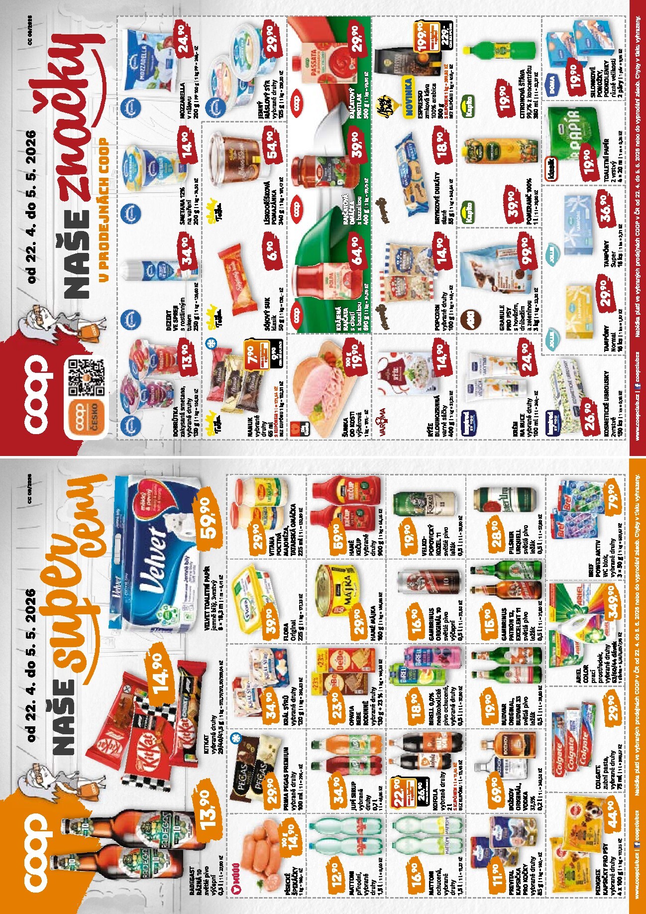 coop - Aktuální Coop - Západní Čechy leták platný od středy 22.04.2026 do úterý 05.05.2026 - page: 4