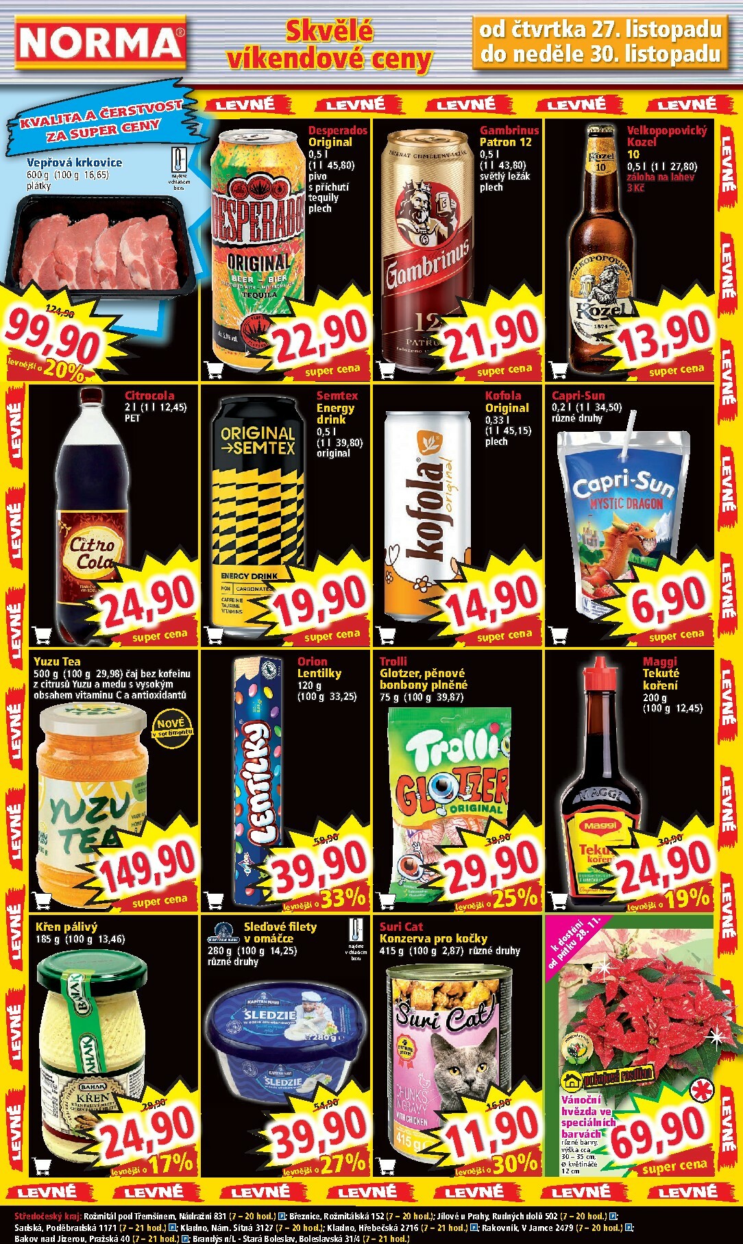 norma - Aktuální leták Norma od 24.11. do 30.11. - page: 7