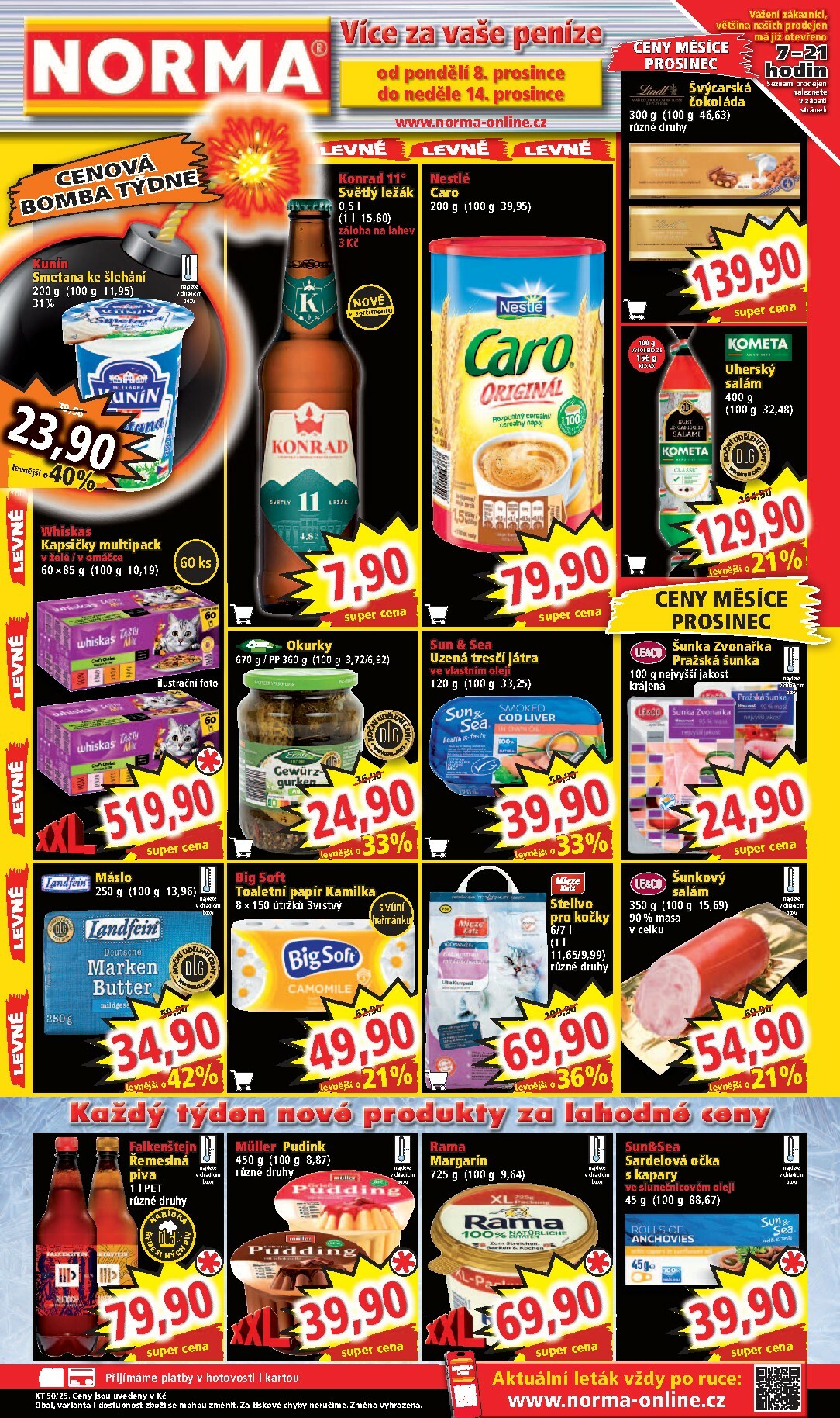 norma - Aktuální leták Norma od 08.12. do 14.12.