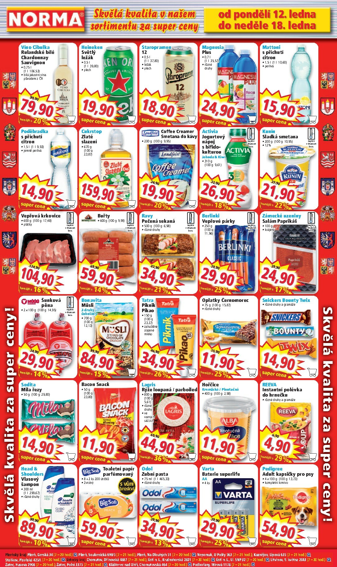 norma - Aktuální leták Norma od 12.01. do 18.01. - page: 6