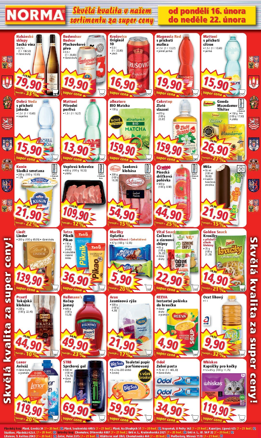 norma - Norma leták platný od pondělí 16.02.2026 do neděle 22.02.2026 - page: 6