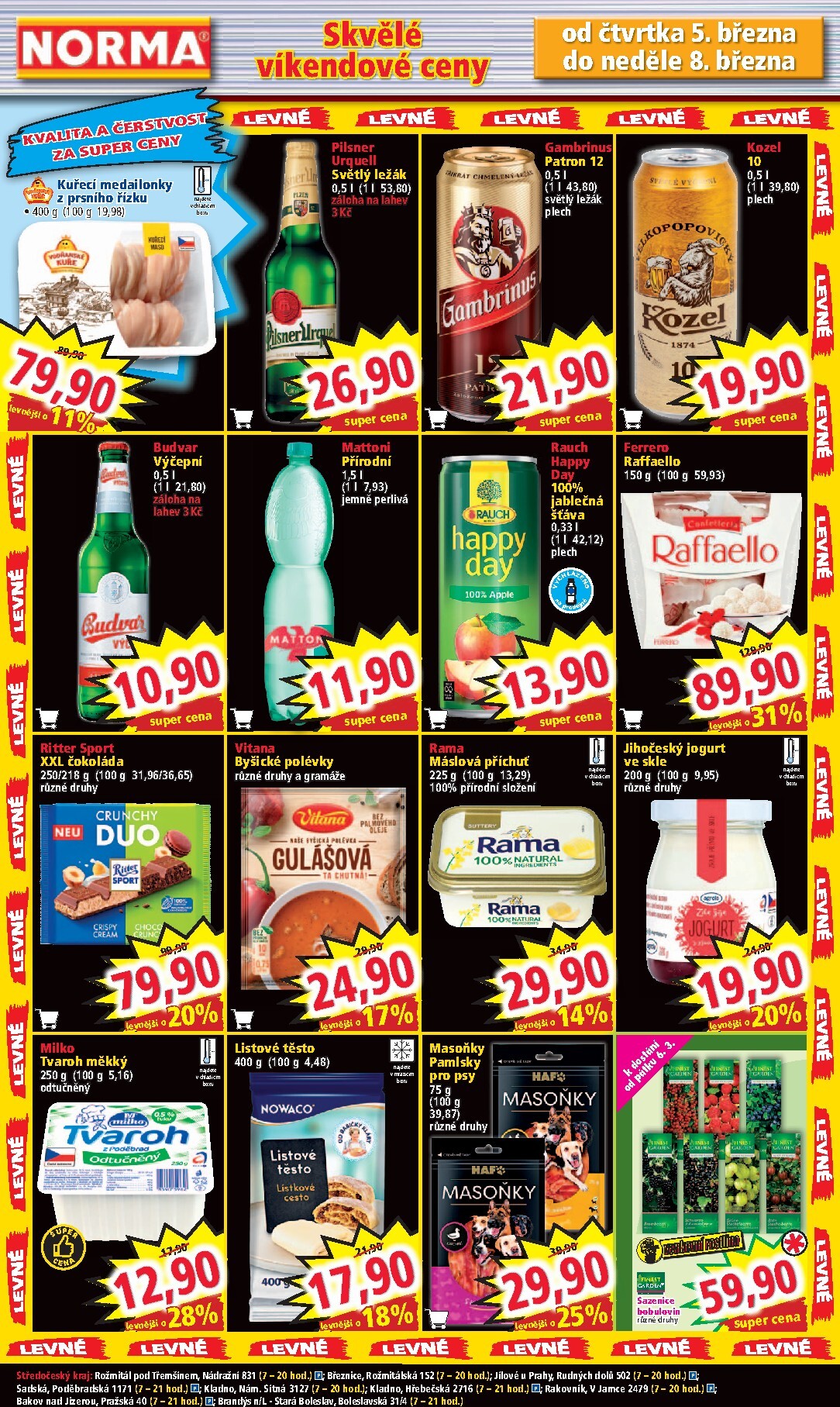 norma - Norma leták platný od pondělí 02.03.2026 do neděle 08.03.2026 - page: 7