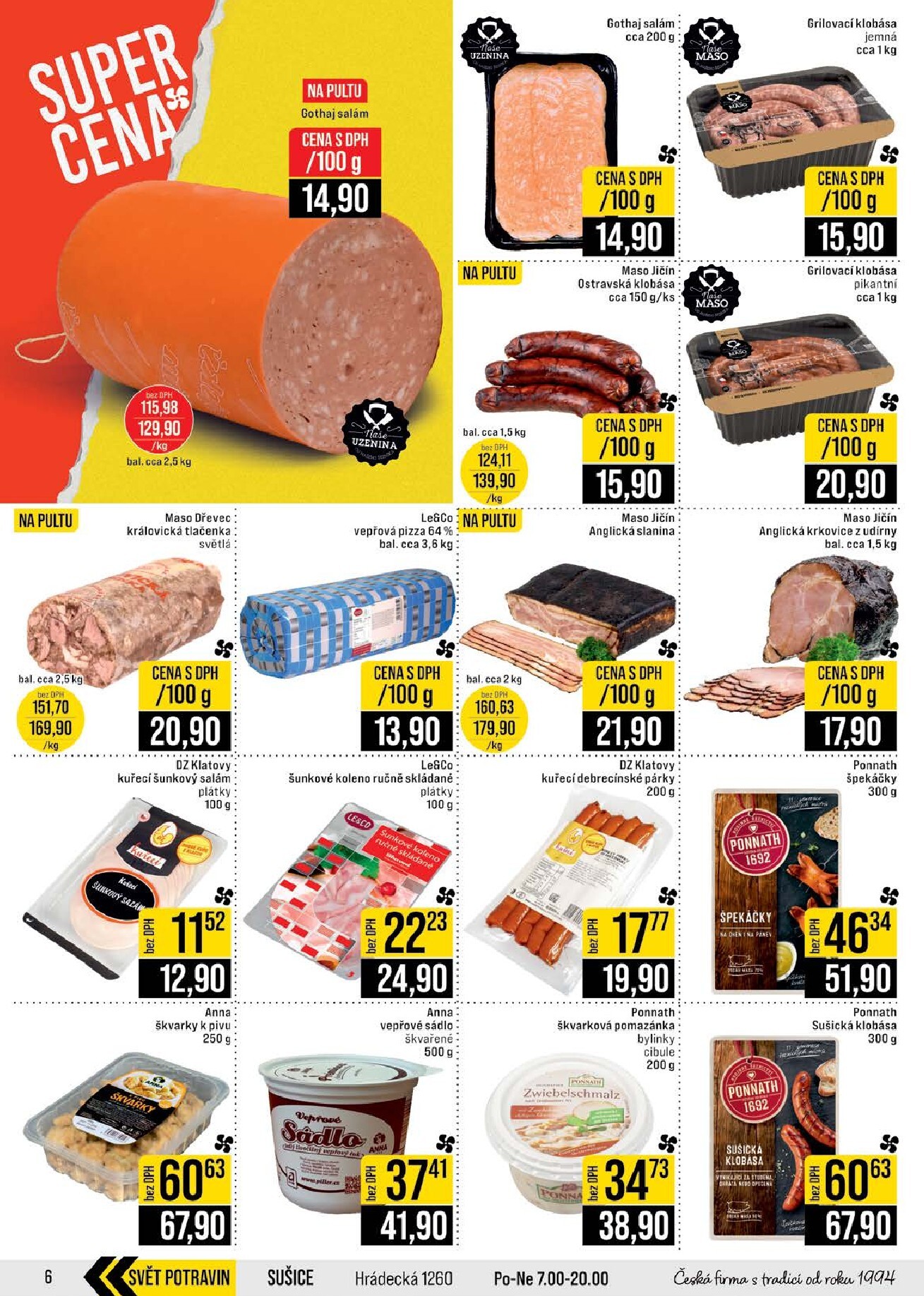 jip - Budoucí JIP - Brno, Ostrava - Hrabová, Praha - Bořanovice, Jilemnice, Karlovy Vary, Olomouc, Pardubice, Zlín, Polička leták platný od středy 27.05.2026 do úterý 02.06.2026 - page: 6