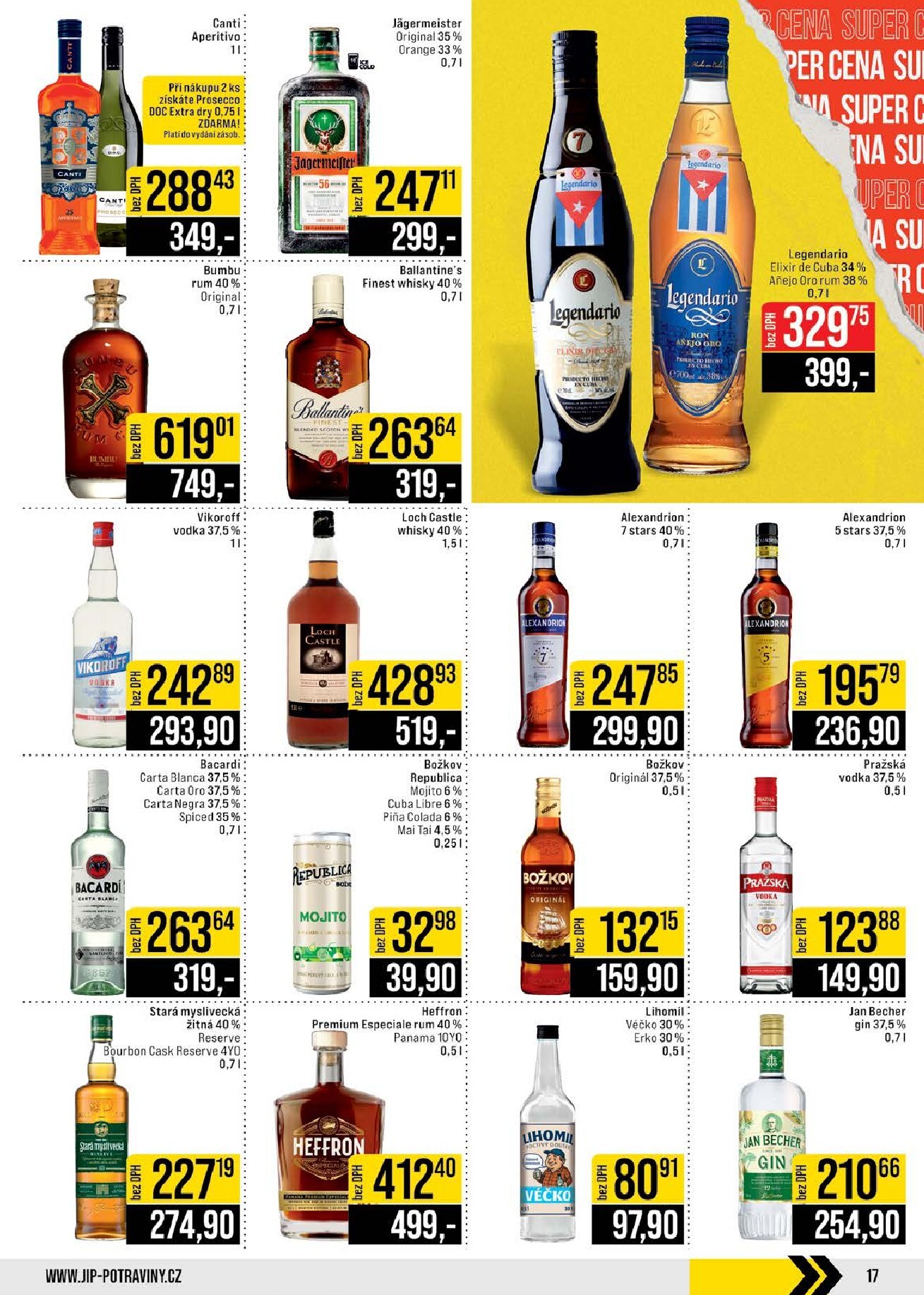 jip - Budoucí JIP - Brno, Ostrava - Hrabová, Praha - Bořanovice, Jilemnice, Karlovy Vary, Olomouc, Pardubice, Zlín, Polička leták platný od středy 27.05.2026 do úterý 02.06.2026 - page: 17