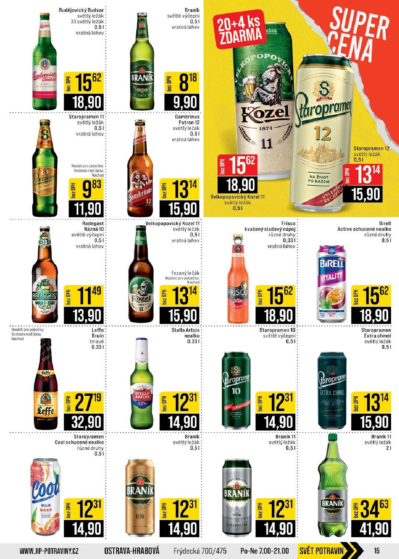 jip - Budoucí JIP - České Budějovice, Most, Svoboda nad Úpou, Náchod, Sušice leták platný od středy 27.05.2026 do úterý 02.06.2026 - page: 15