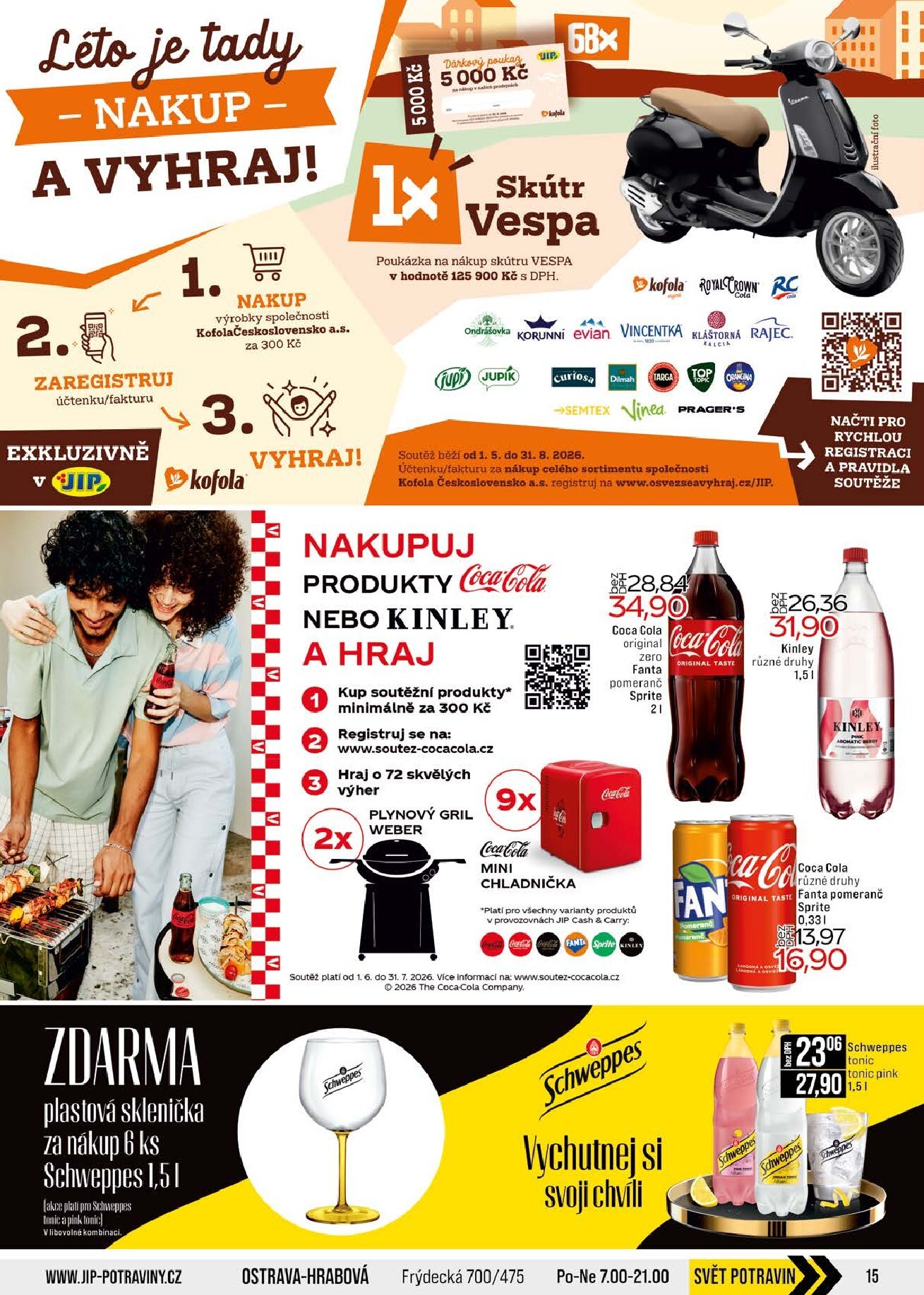jip - Budoucí JIP - Brno, Ostrava - Hrabová, Praha - Bořanovice, Jilemnice, Karlovy Vary, Olomouc, Pardubice, Zlín, Sušice, Polička leták platný od středy 03.06.2026 do úterý 09.06.2026 - page: 15