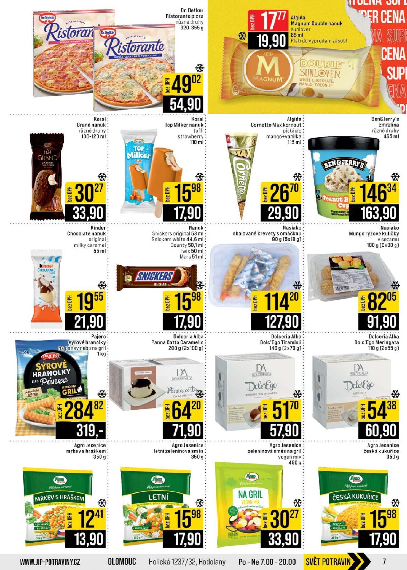 jip - Budoucí JIP - Brno, Ostrava - Hrabová, Praha - Bořanovice, Jilemnice, Karlovy Vary, Olomouc, Pardubice, Zlín, Polička leták platný od středy 10.06.2026 do úterý 16.06.2026 - page: 7