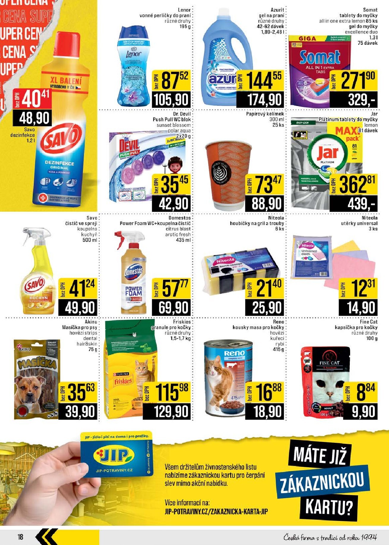 jip - Budoucí JIP - Akční leták Svět potravin leták platný od středy 24.06.2026 do úterý 30.06.2026 - page: 18