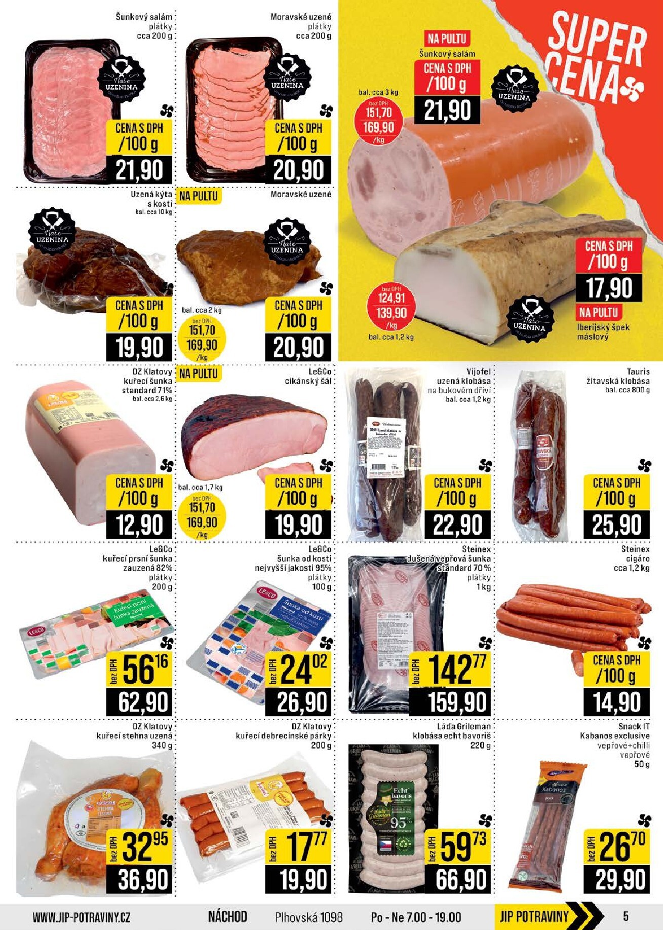 jip - Budoucí JIP - Akční leták Svět potravin leták platný od středy 24.06.2026 do úterý 30.06.2026 - page: 5