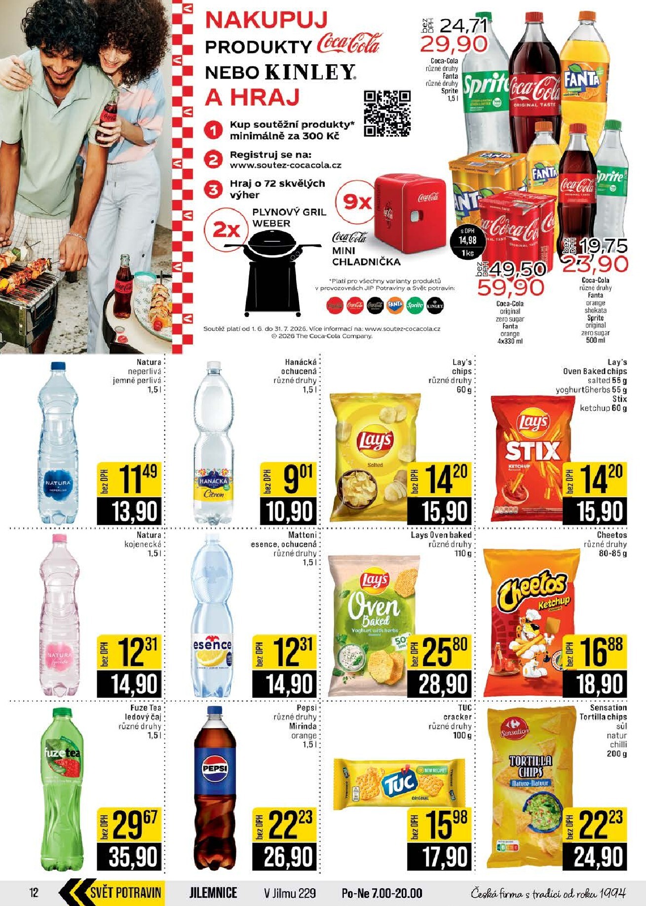 jip - Budoucí JIP - Akční leták Svět potravin leták platný od středy 24.06.2026 do úterý 30.06.2026 - page: 12