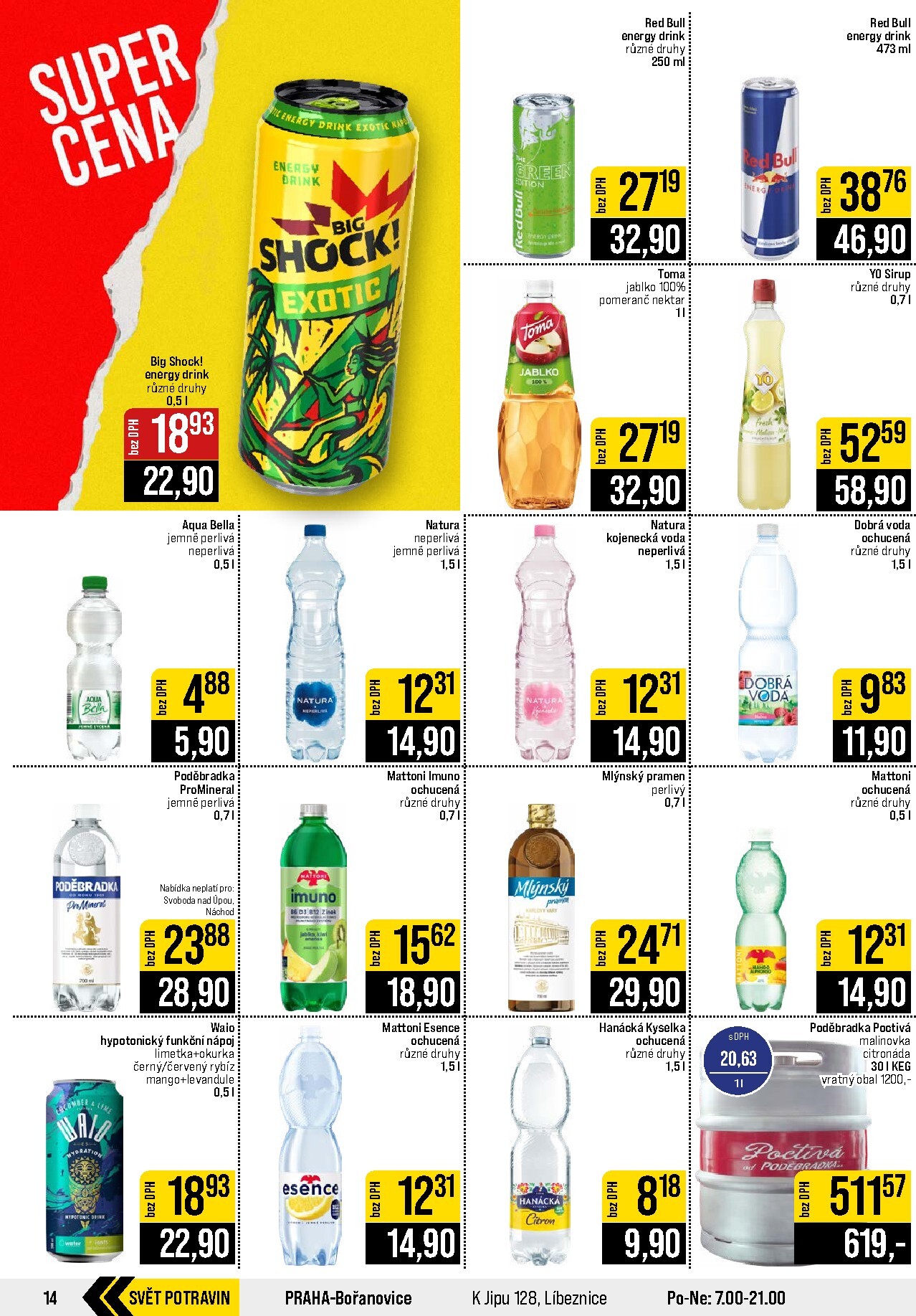 jip - Budoucí JIP - České Budějovice, Most, Svoboda nad Úpou, Náchod, Sušice leták platný od středy 19.08.2026 do úterý 25.08.2026 - page: 14