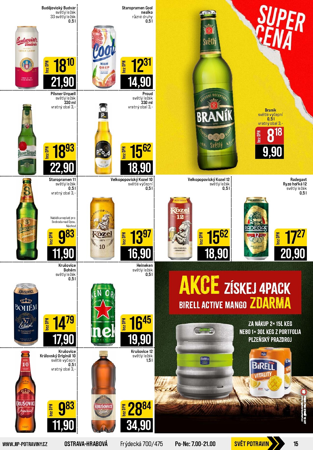 jip - Budoucí JIP - České Budějovice, Most, Svoboda nad Úpou, Náchod, Sušice leták platný od středy 19.08.2026 do úterý 25.08.2026 - page: 15