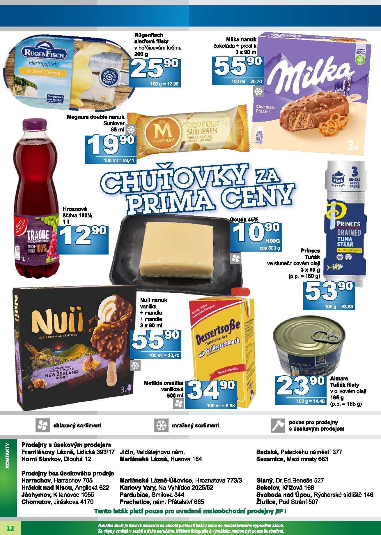 jip - Budoucí JIP - Maloobchod leták platný od středy 26.08.2026 do neděle 06.09.2026 - page: 12