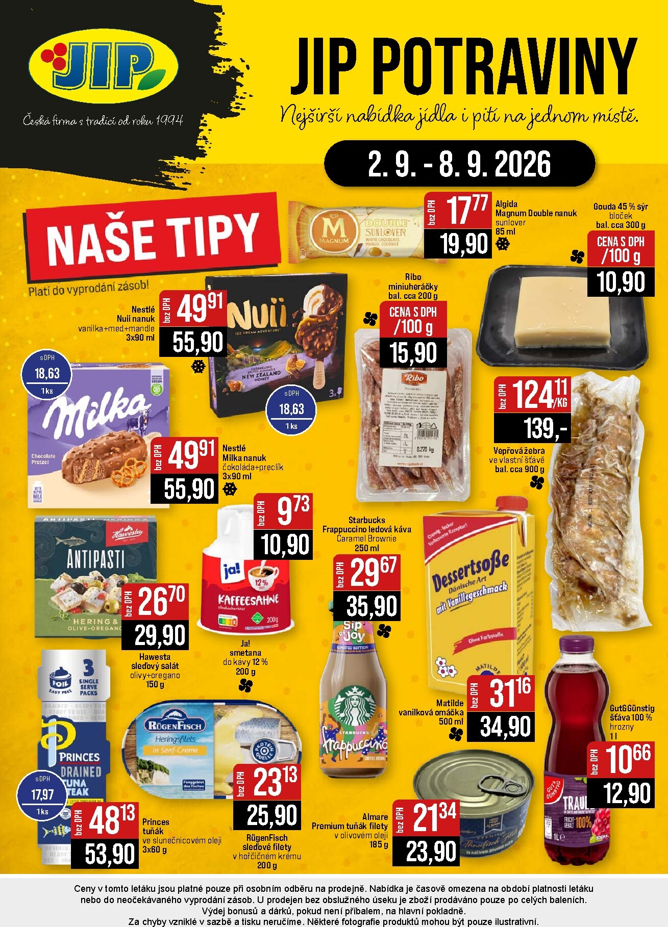 jip - Budoucí JIP - České Budějovice, Most, Svoboda nad Úpou, Náchod, Sušice leták platný od středy 02.09.2026 do úterý 08.09.2026 - page: 24