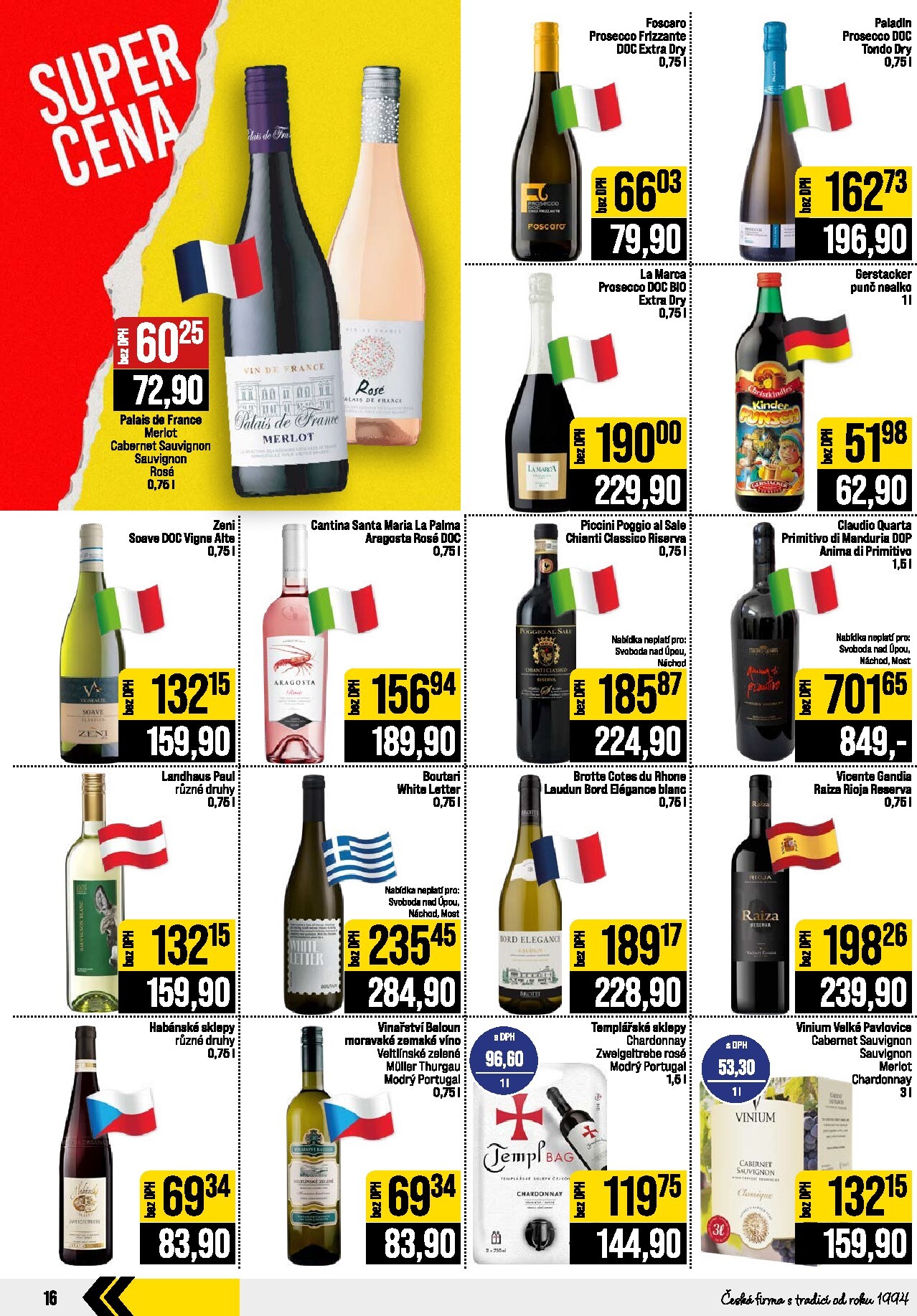 jip - JIP - České Budějovice, Most, Svoboda nad Úpou, Náchod, Sušice leták na příští týden od středy 30.09.2026 do úterý 06.10.2026 - page: 16