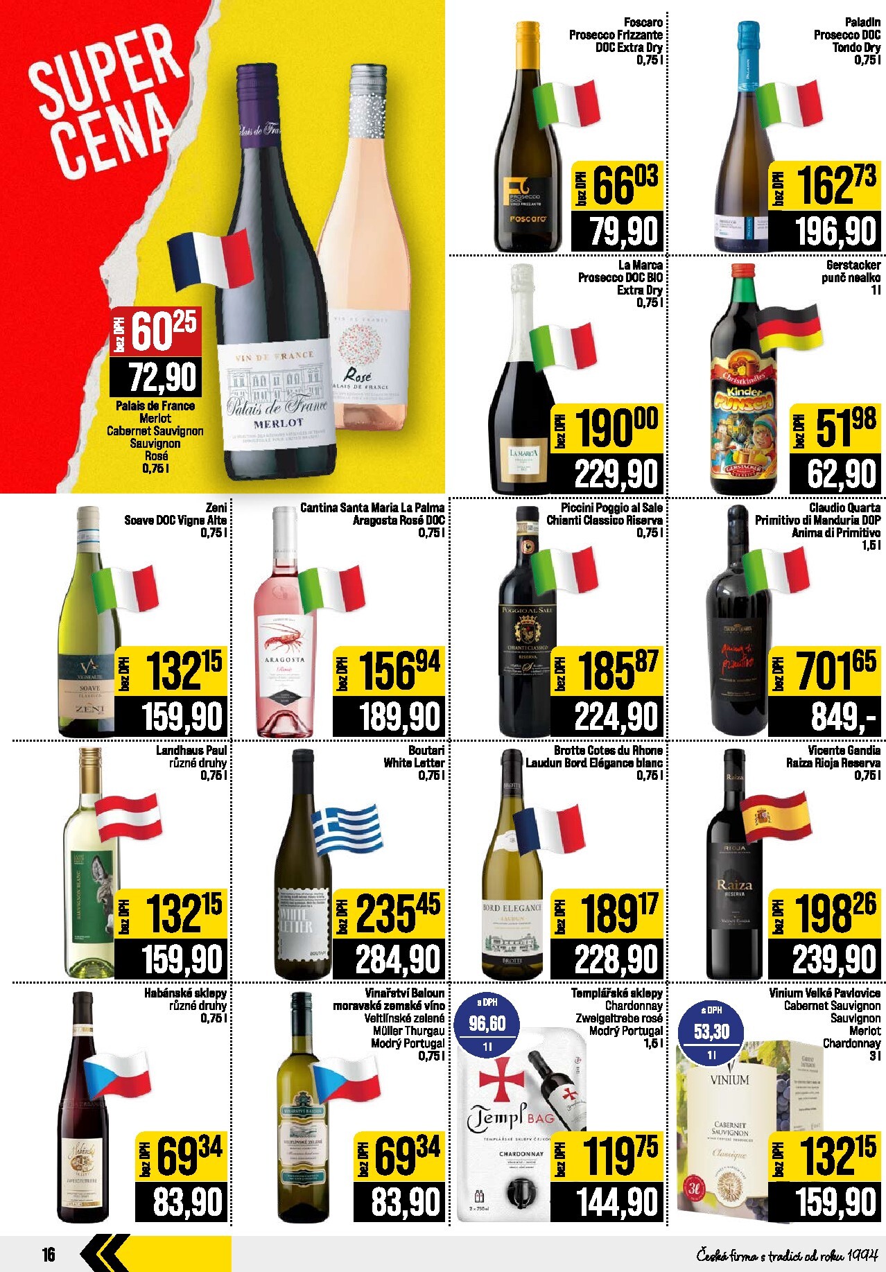 jip - JIP - Svět potravin - Brno, Ostrava - Hrabová, Praha - Bořanovice, Jilemnice, Karlovy Vary, Olomouc, Pardubice, Zlín, Polička leták na příští týden od středy 30.09.2026 do úterý 06.10.2026 - page: 16