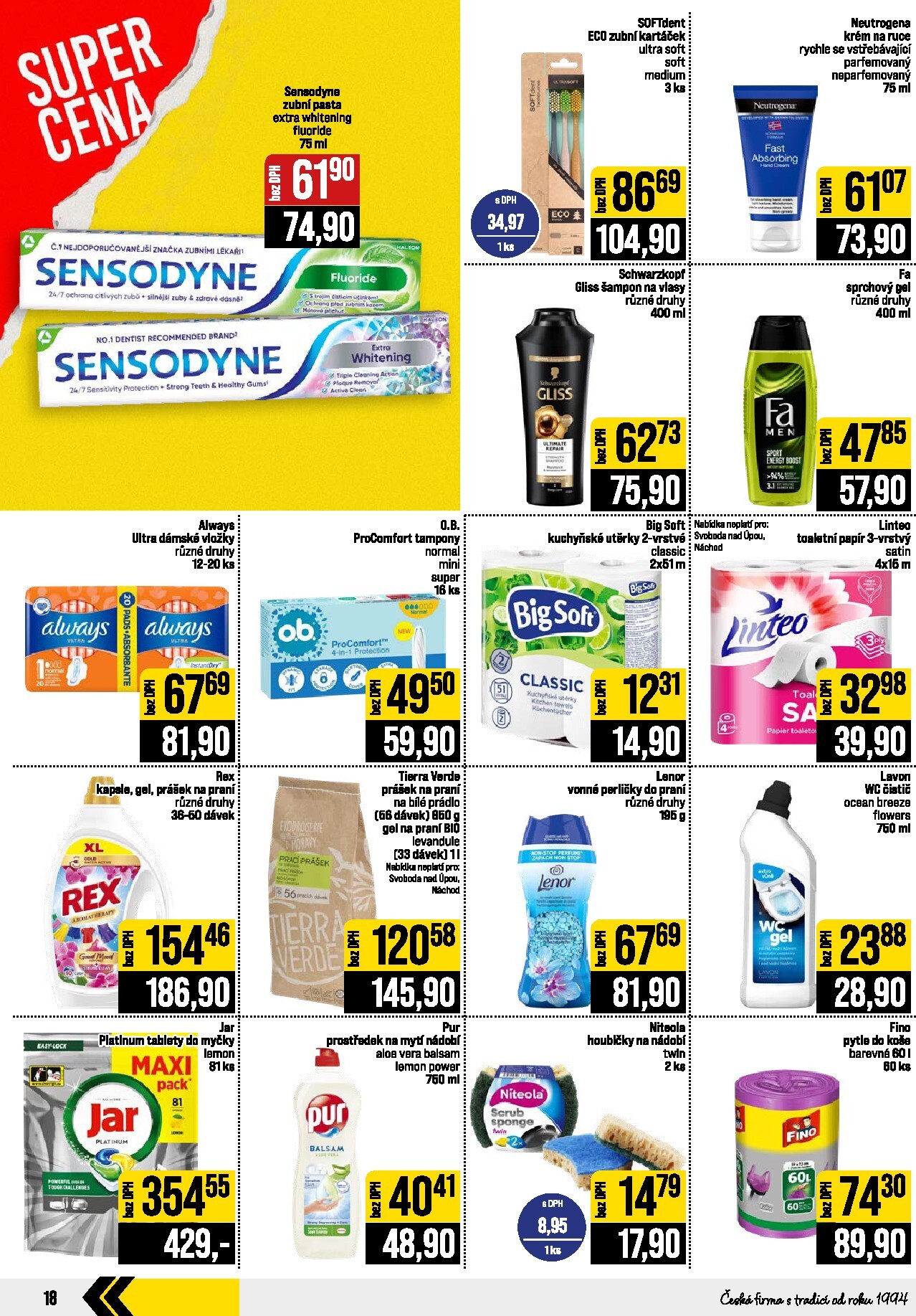 jip - JIP - České Budějovice, Most, Svoboda nad Úpou, Náchod, Sušice leták na příští týden od středy 07.10.2026 do úterý 13.10.2026 - page: 18