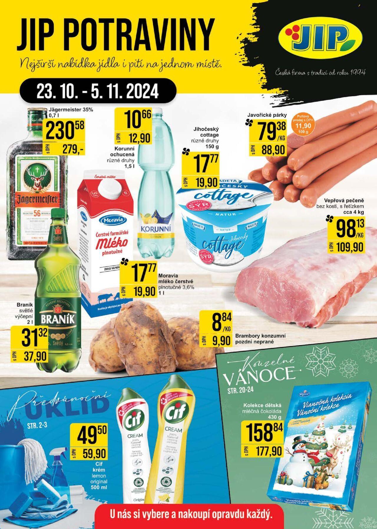 jip - Jip leták - Cash & Carry 23.10.2024 - 05.11.2024