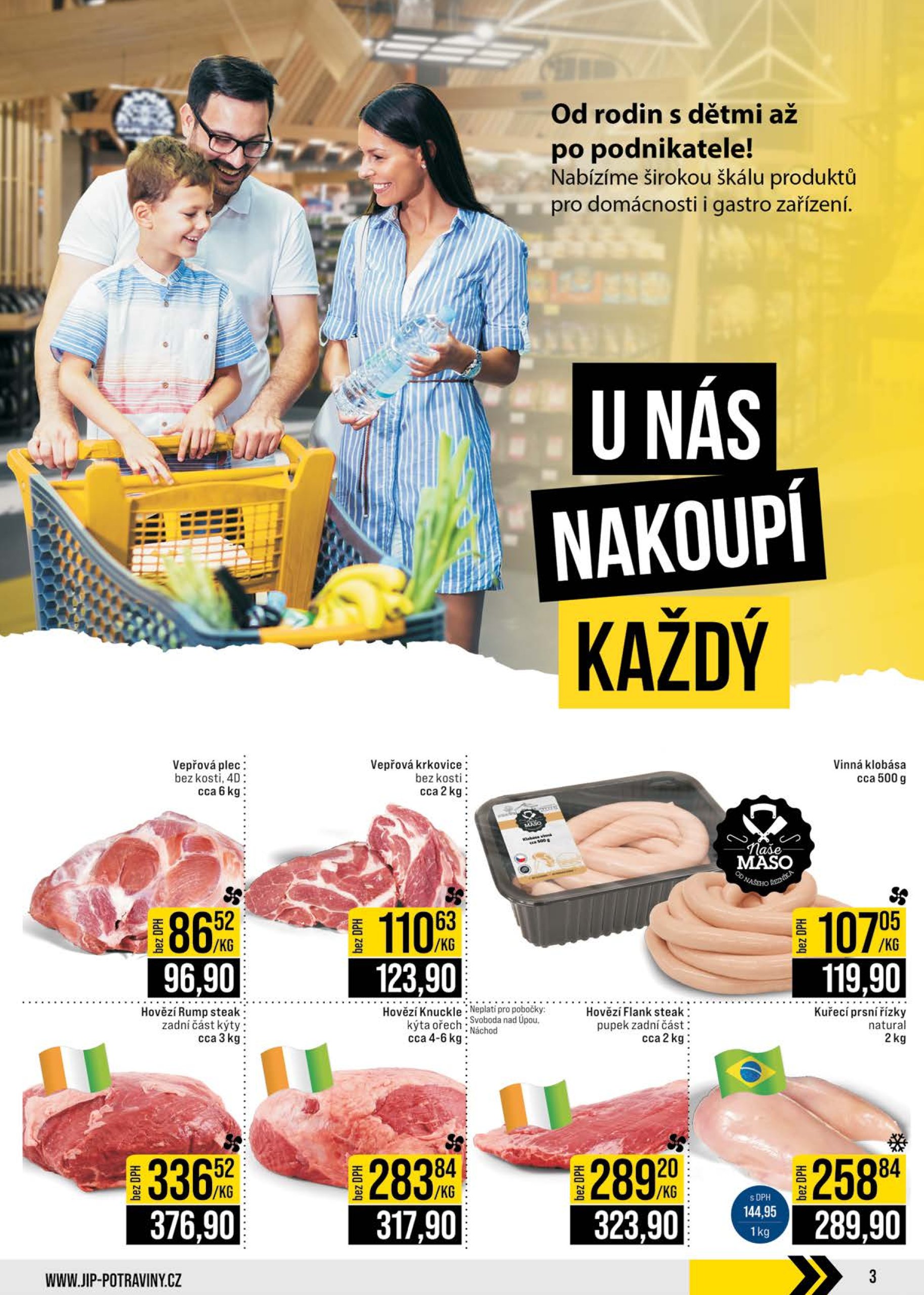 jip - Leták JIP - České Budějovice, Most, Svoboda nad Úpou, Náchod, Sušice od 08.01. do 14.01. - page: 3