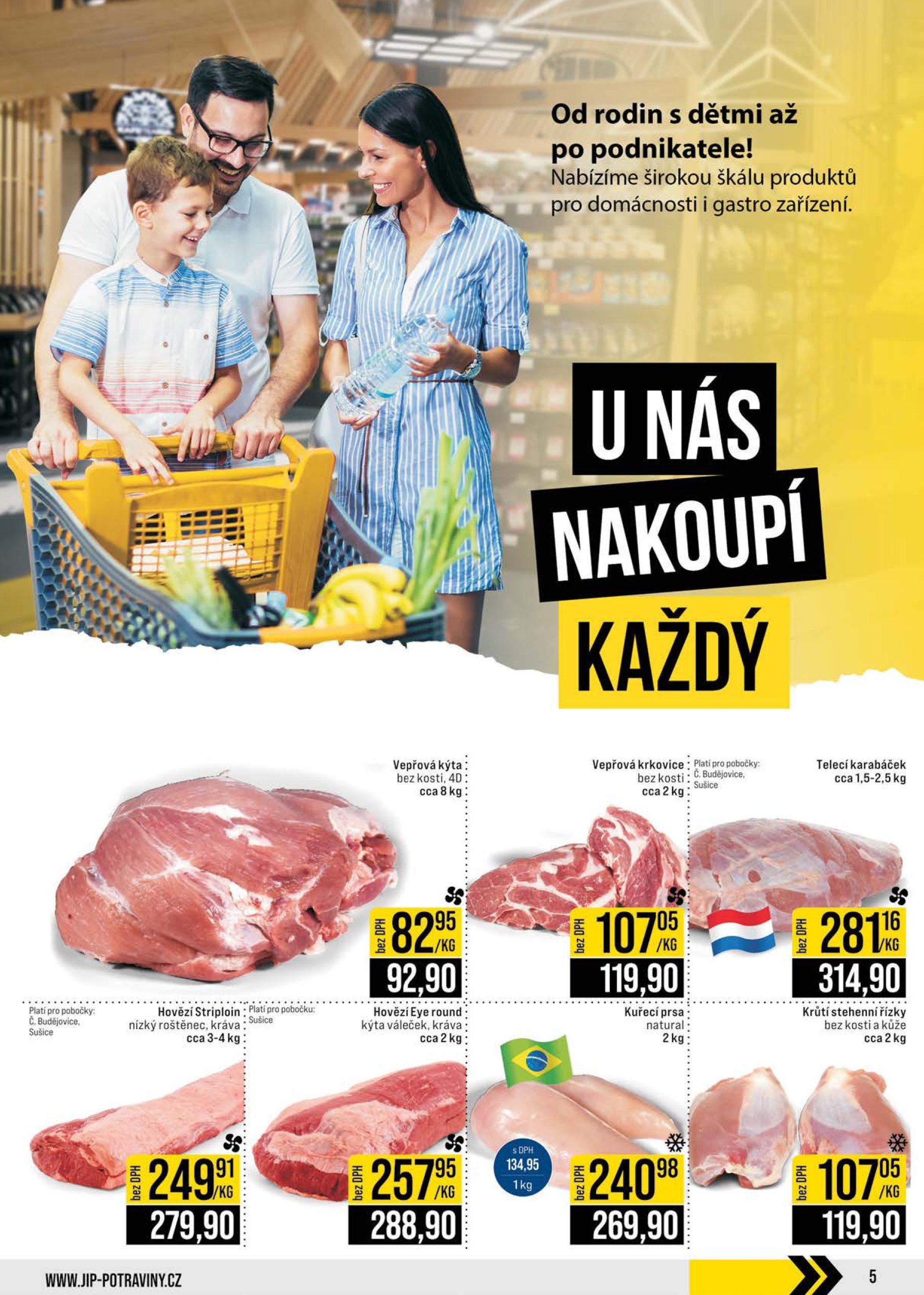 jip - Leták JIP - České Budějovice, Most, Svoboda nad Úpou, Náchod, Sušice od 22.01. do 28.01. - page: 5