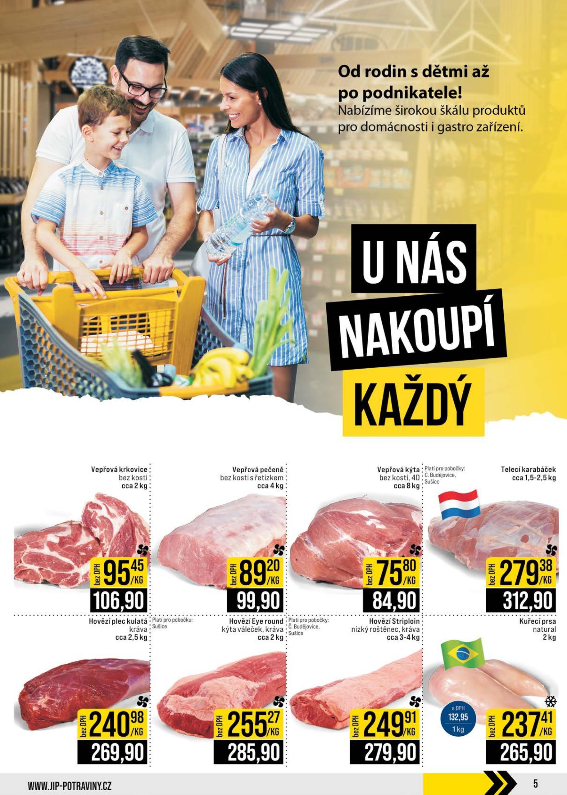 jip - Leták JIP - České Budějovice, Most, Svoboda nad Úpou, Náchod, Sušice od 19.02. do 25.02. - page: 5