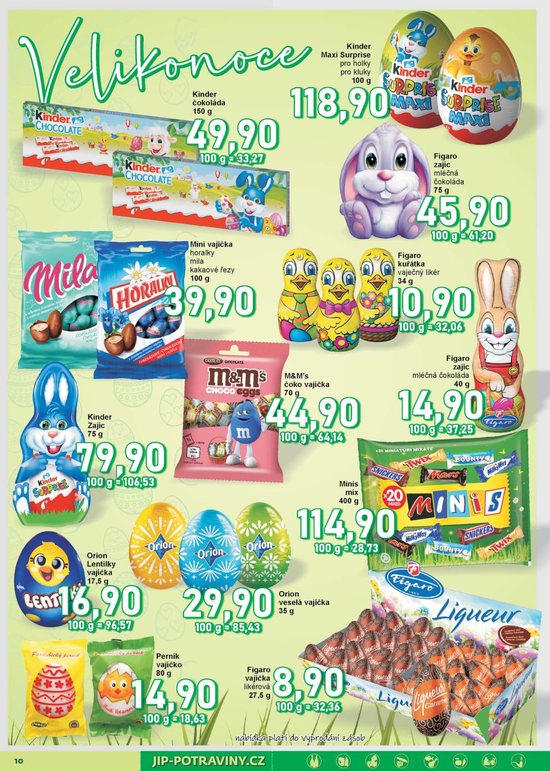 jip - Leták JIP - Maloobchod od 09.04. do 20.04. - page: 10