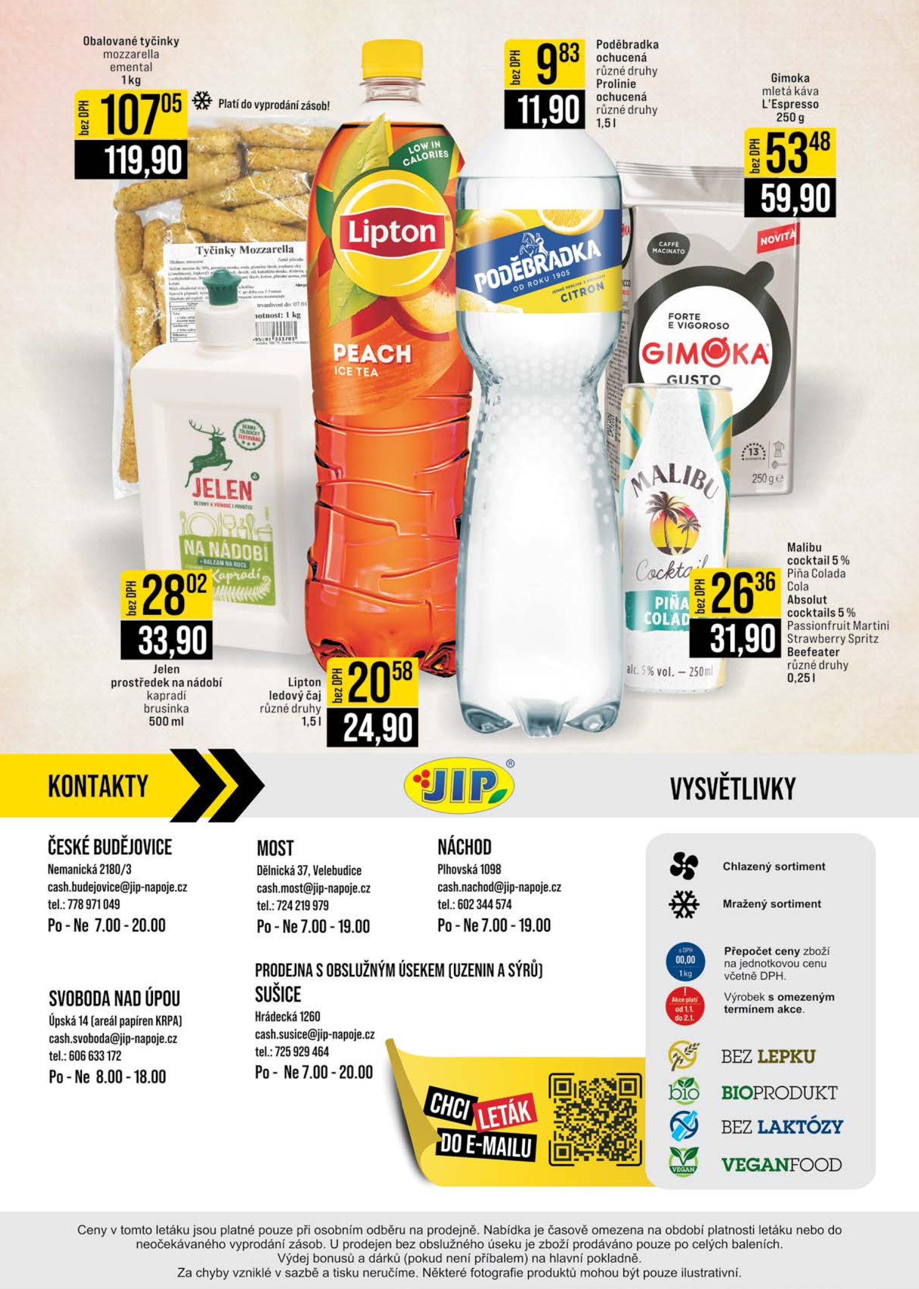 jip - Leták JIP - České Budějovice, Most, Svoboda nad Úpou, Náchod, Sušice od 23.04. do 29.04. - page: 28