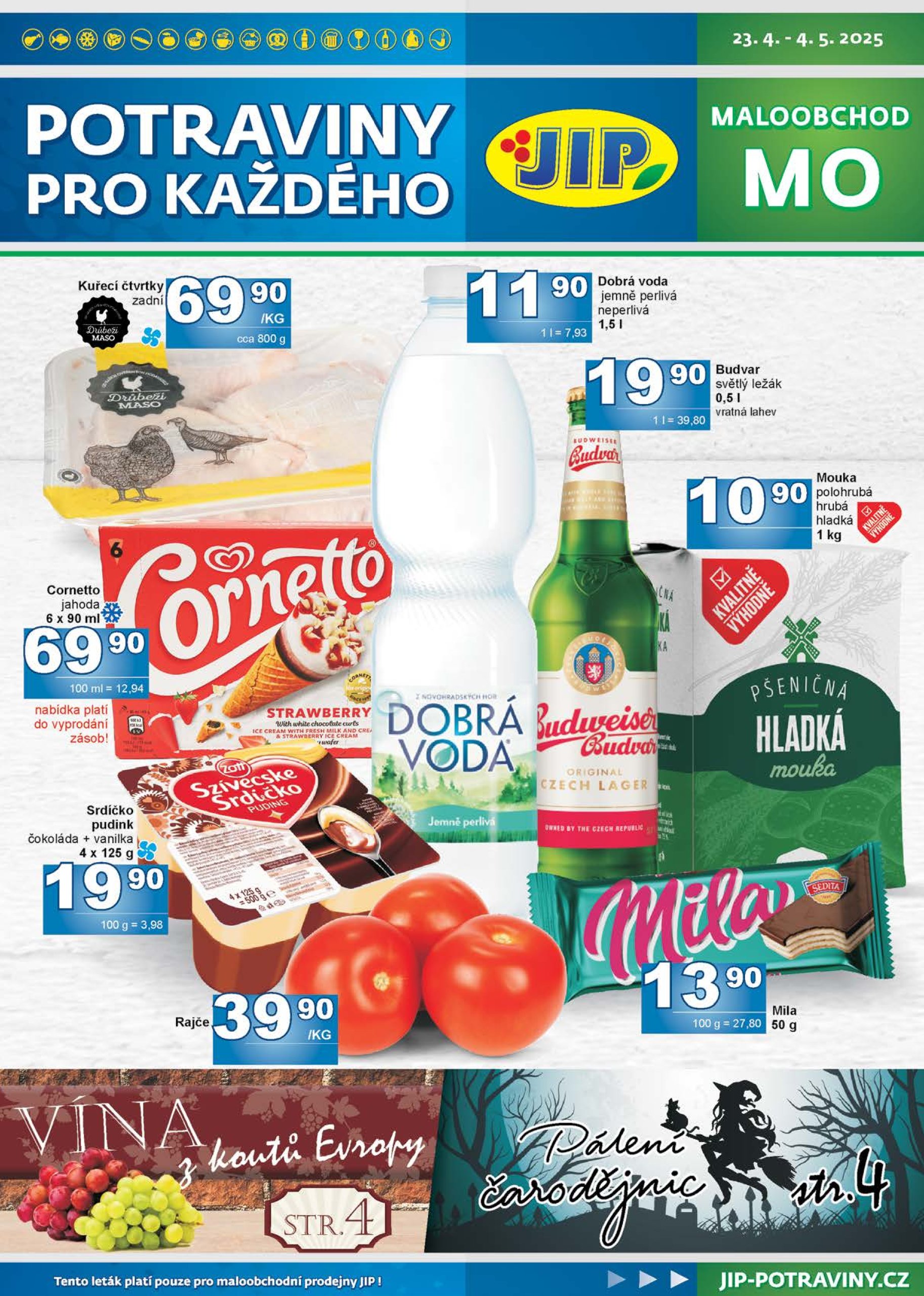 jip - Leták JIP - Maloobchod od 23.04. do 04.05.