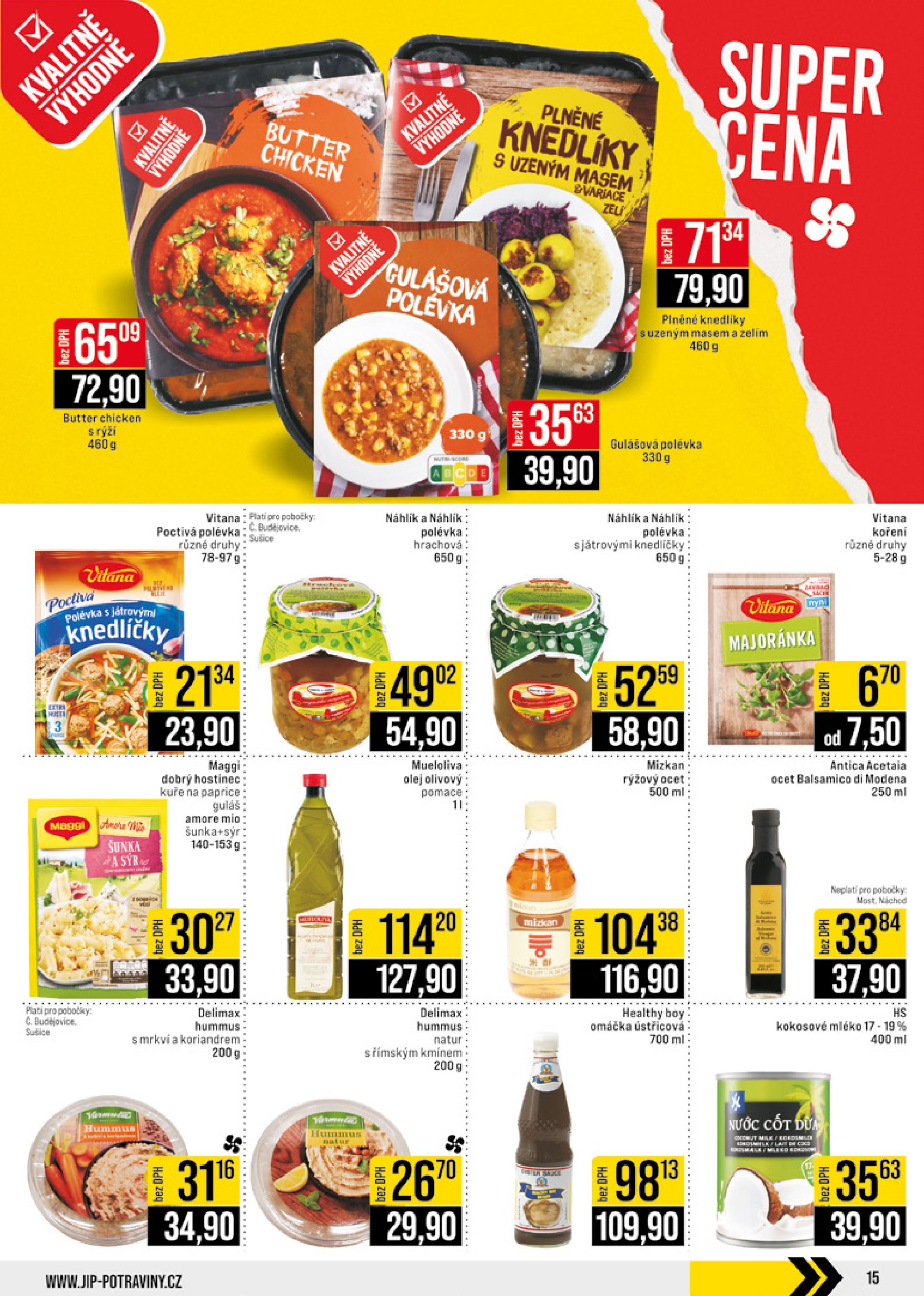 jip - Leták JIP - České Budějovice, Most, Svoboda nad Úpou, Náchod, Sušice od 30.04. do 06.05. - page: 15