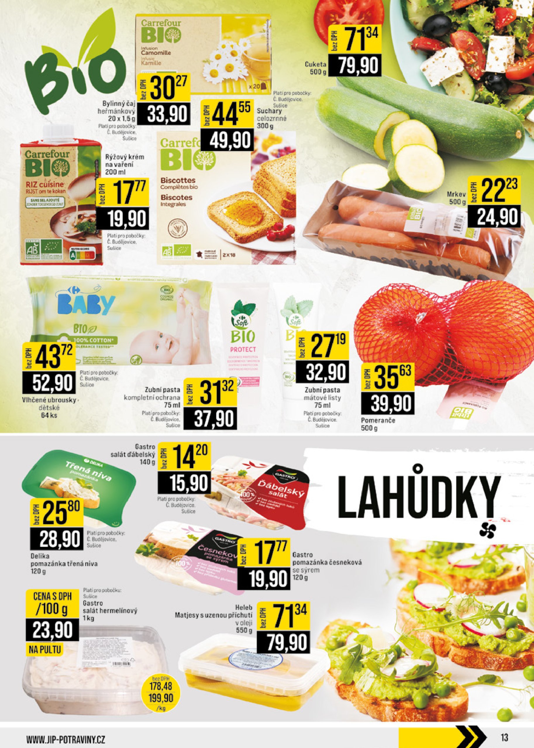 jip - Leták JIP - České Budějovice, Most, Svoboda nad Úpou, Náchod, Sušice od 30.04. do 06.05. - page: 13