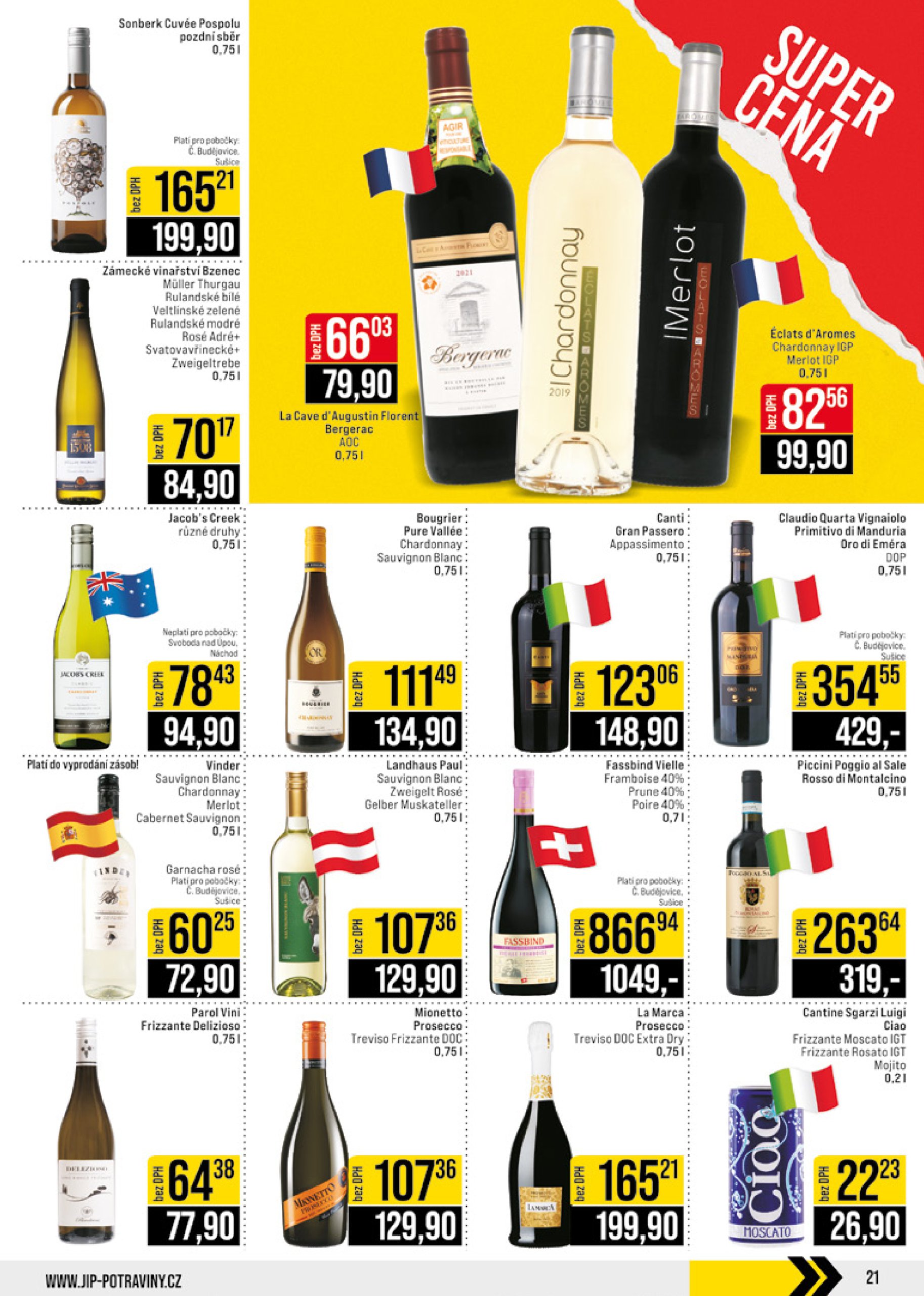 jip - Leták JIP - České Budějovice, Most, Svoboda nad Úpou, Náchod, Sušice od 30.04. do 06.05. - page: 21