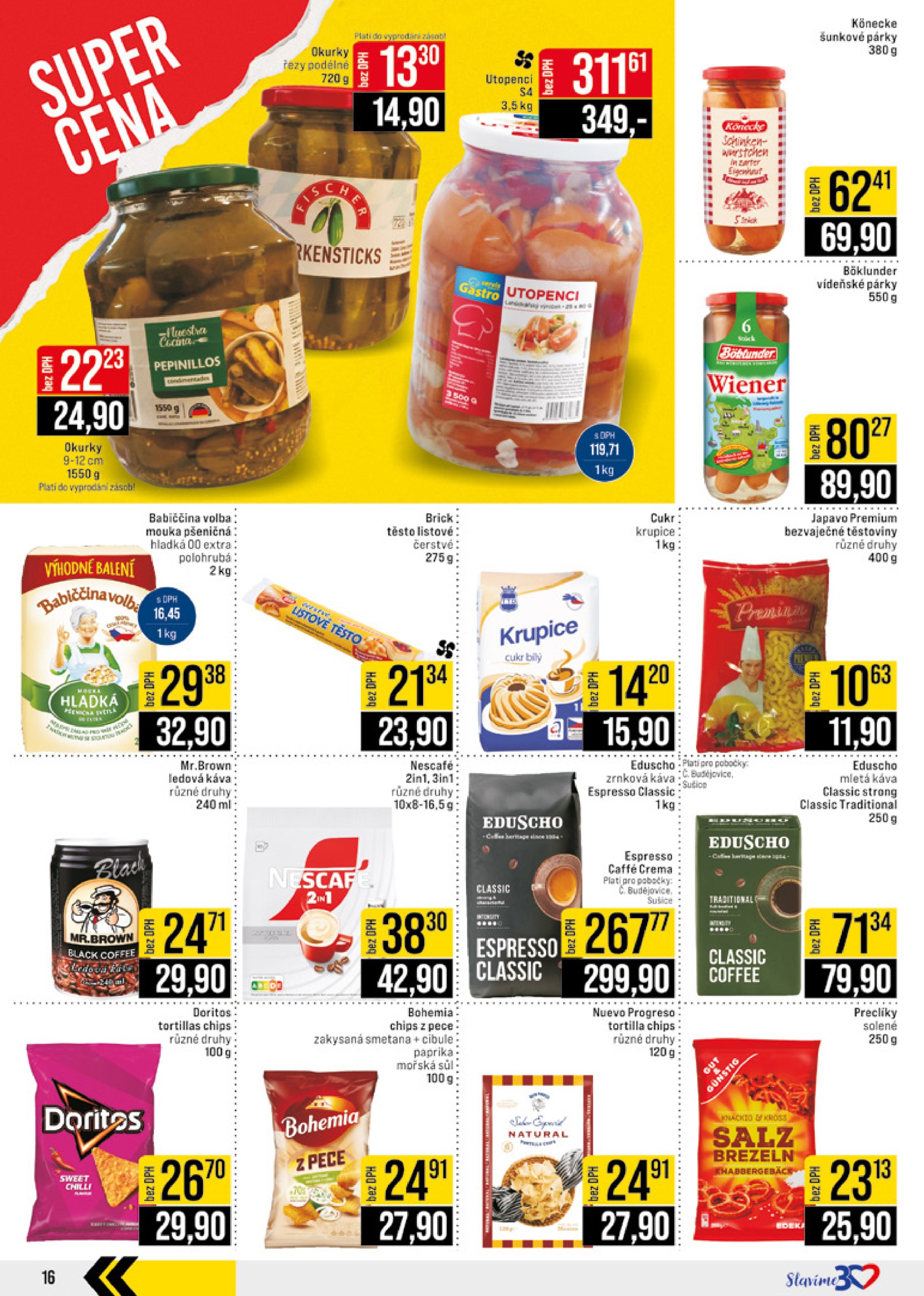 jip - Leták JIP - České Budějovice, Most, Svoboda nad Úpou, Náchod, Sušice od 30.04. do 06.05. - page: 16