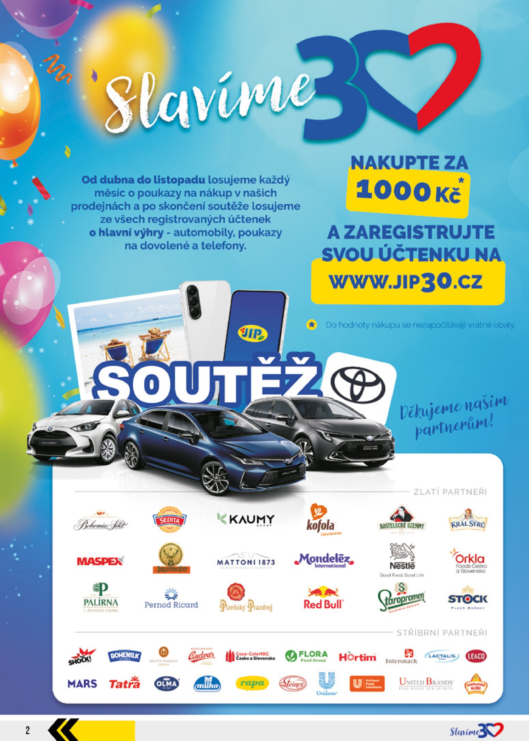 jip - Leták JIP - České Budějovice, Most, Svoboda nad Úpou, Náchod, Sušice od 30.04. do 06.05. - page: 2