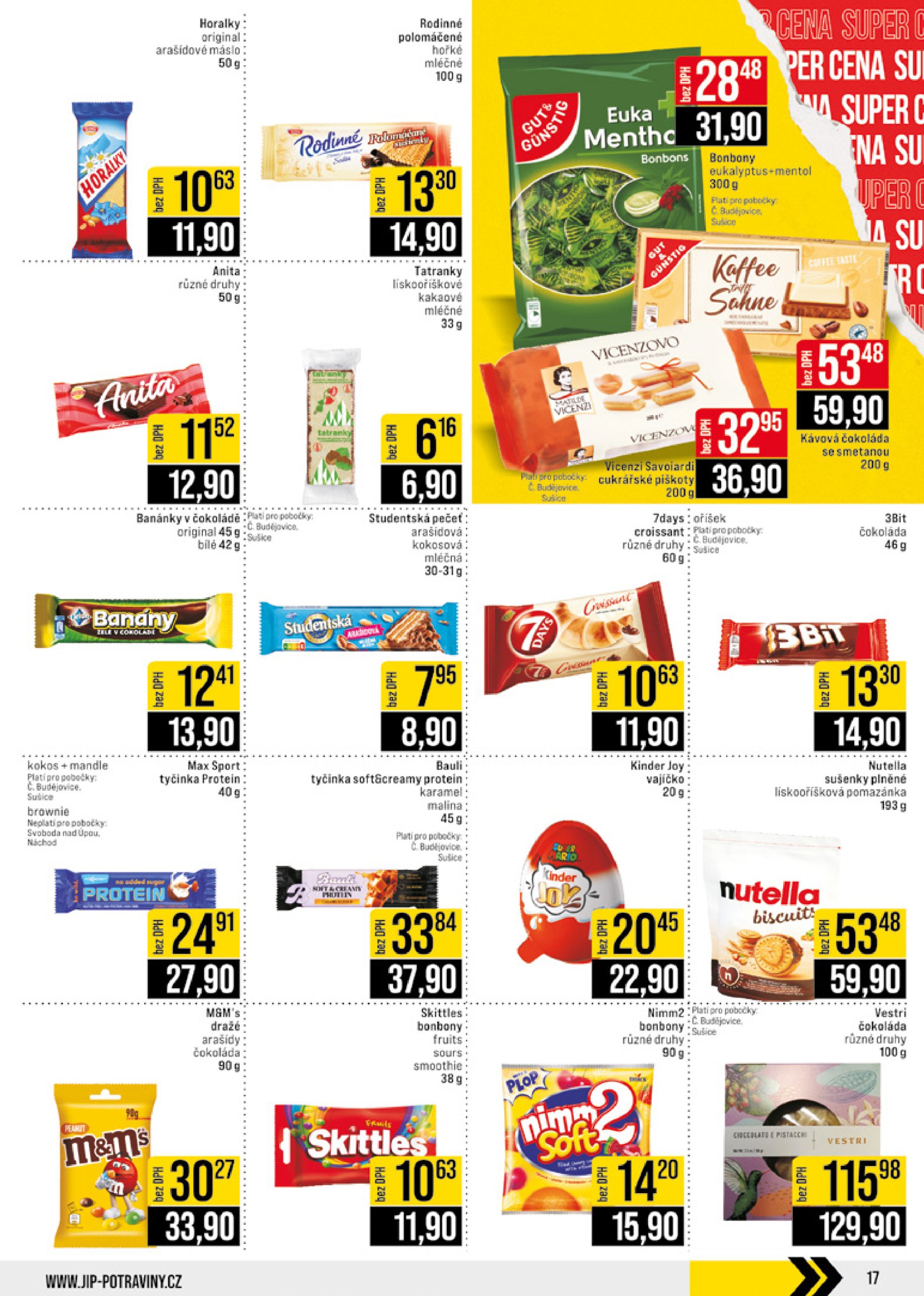 jip - Leták JIP - České Budějovice, Most, Svoboda nad Úpou, Náchod, Sušice od 30.04. do 06.05. - page: 17