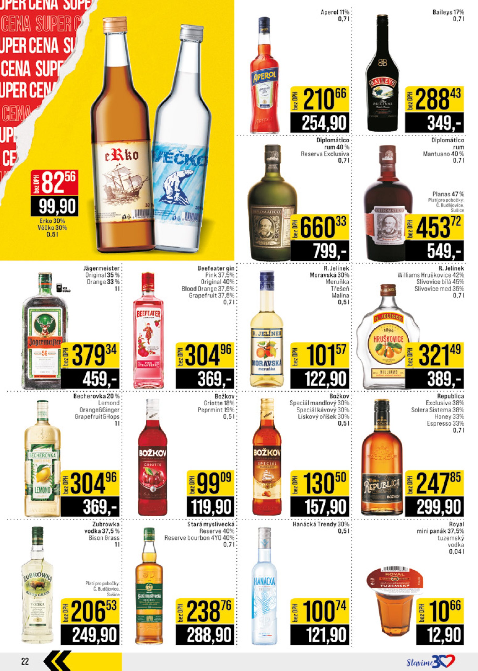 jip - Leták JIP - České Budějovice, Most, Svoboda nad Úpou, Náchod, Sušice od 30.04. do 06.05. - page: 22