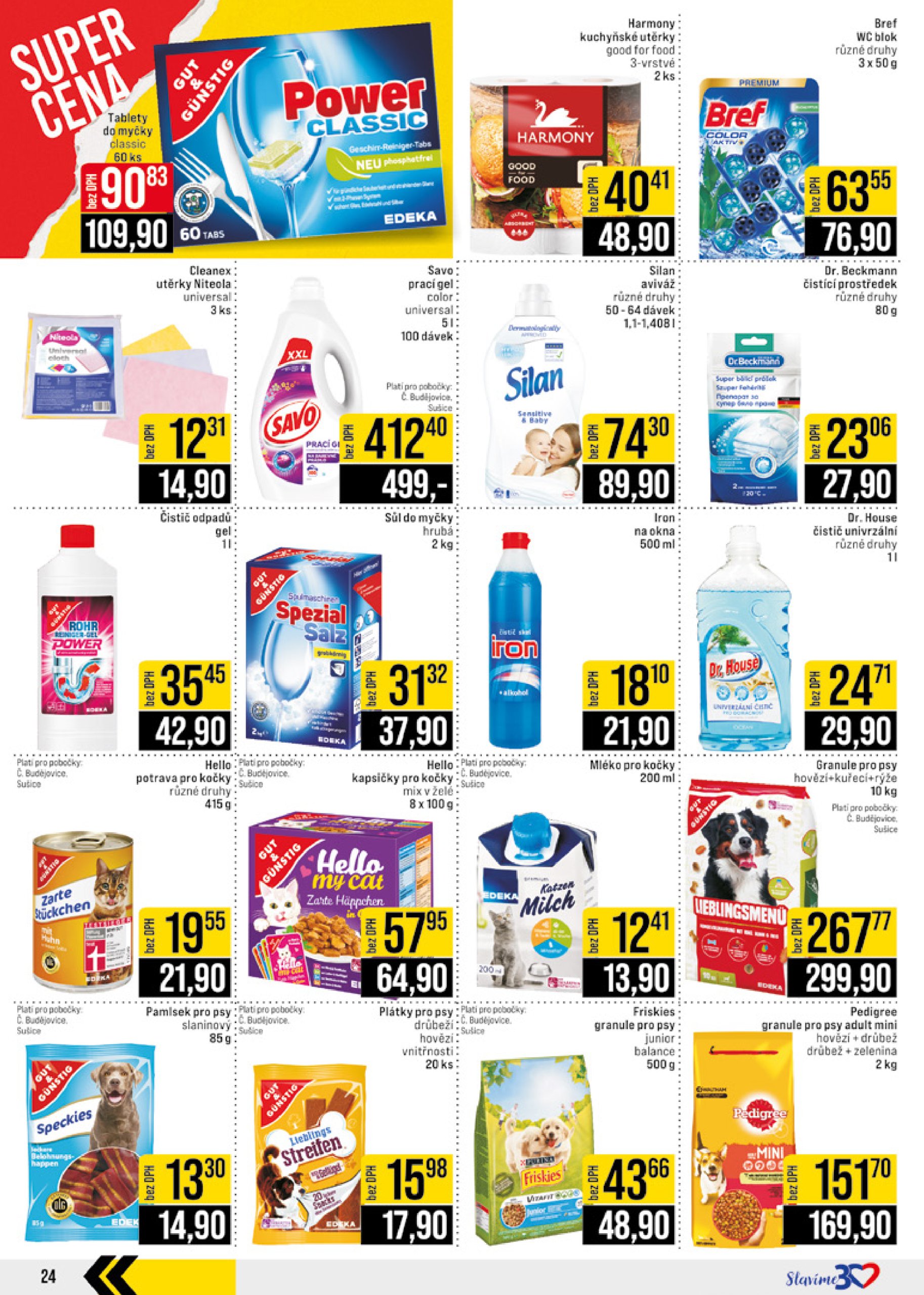 jip - Leták JIP - České Budějovice, Most, Svoboda nad Úpou, Náchod, Sušice od 30.04. do 06.05. - page: 24