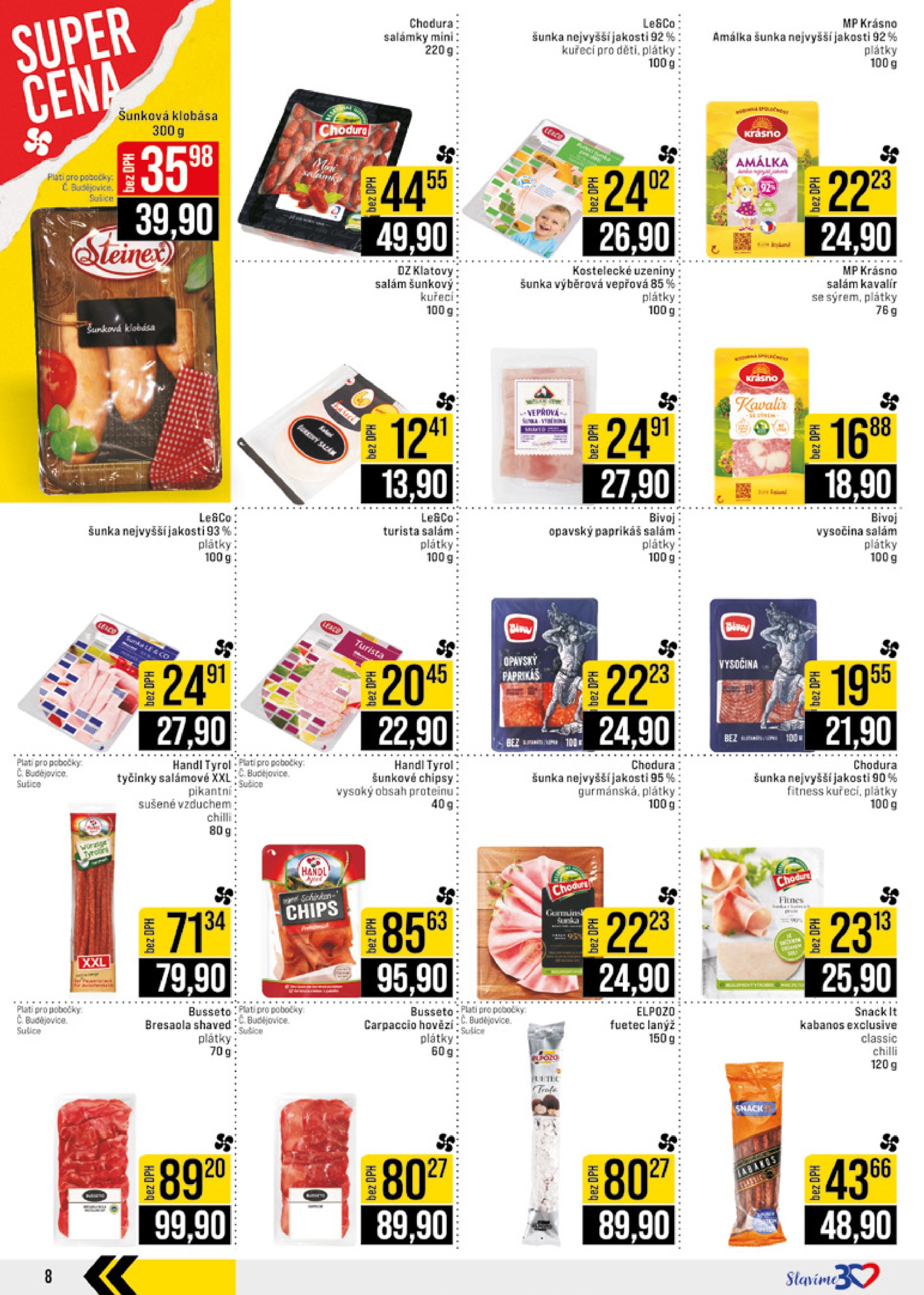 jip - Leták JIP - České Budějovice, Most, Svoboda nad Úpou, Náchod, Sušice od 30.04. do 06.05. - page: 8