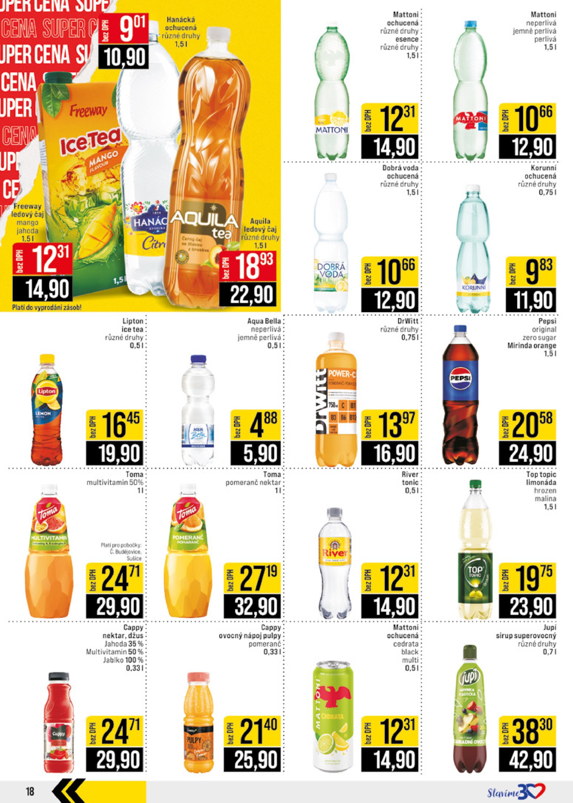 jip - Leták JIP - České Budějovice, Most, Svoboda nad Úpou, Náchod, Sušice od 30.04. do 06.05. - page: 18