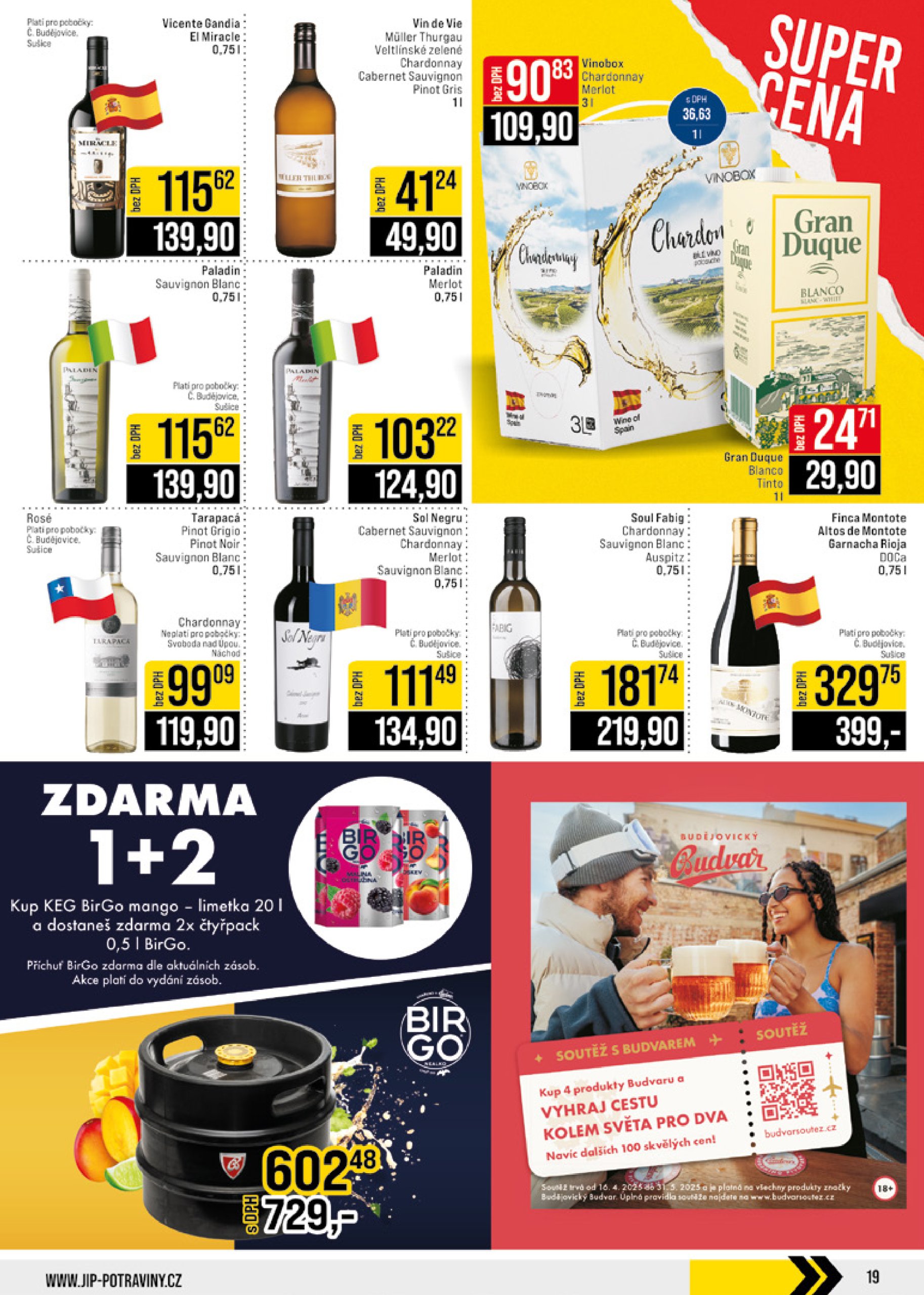 jip - Leták JIP - České Budějovice, Most, Svoboda nad Úpou, Náchod, Sušice od 07.05. do 13.05. - page: 19