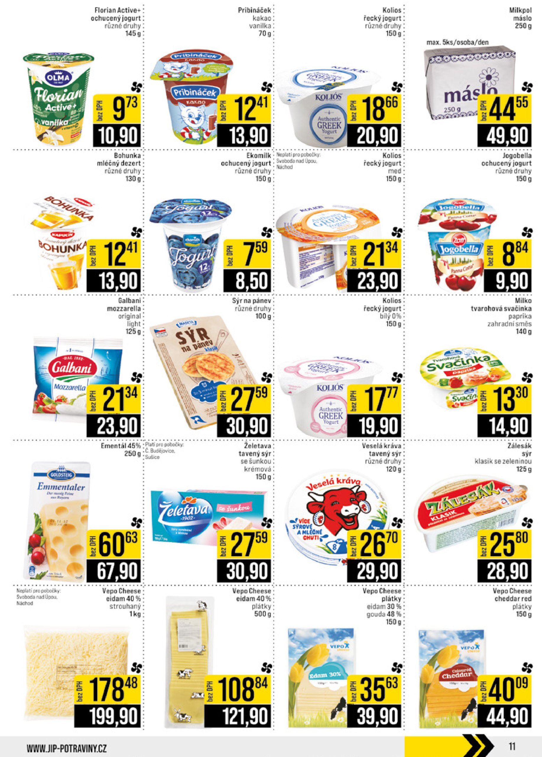 jip - Leták JIP - České Budějovice, Most, Svoboda nad Úpou, Náchod, Sušice od 07.05. do 13.05. - page: 11