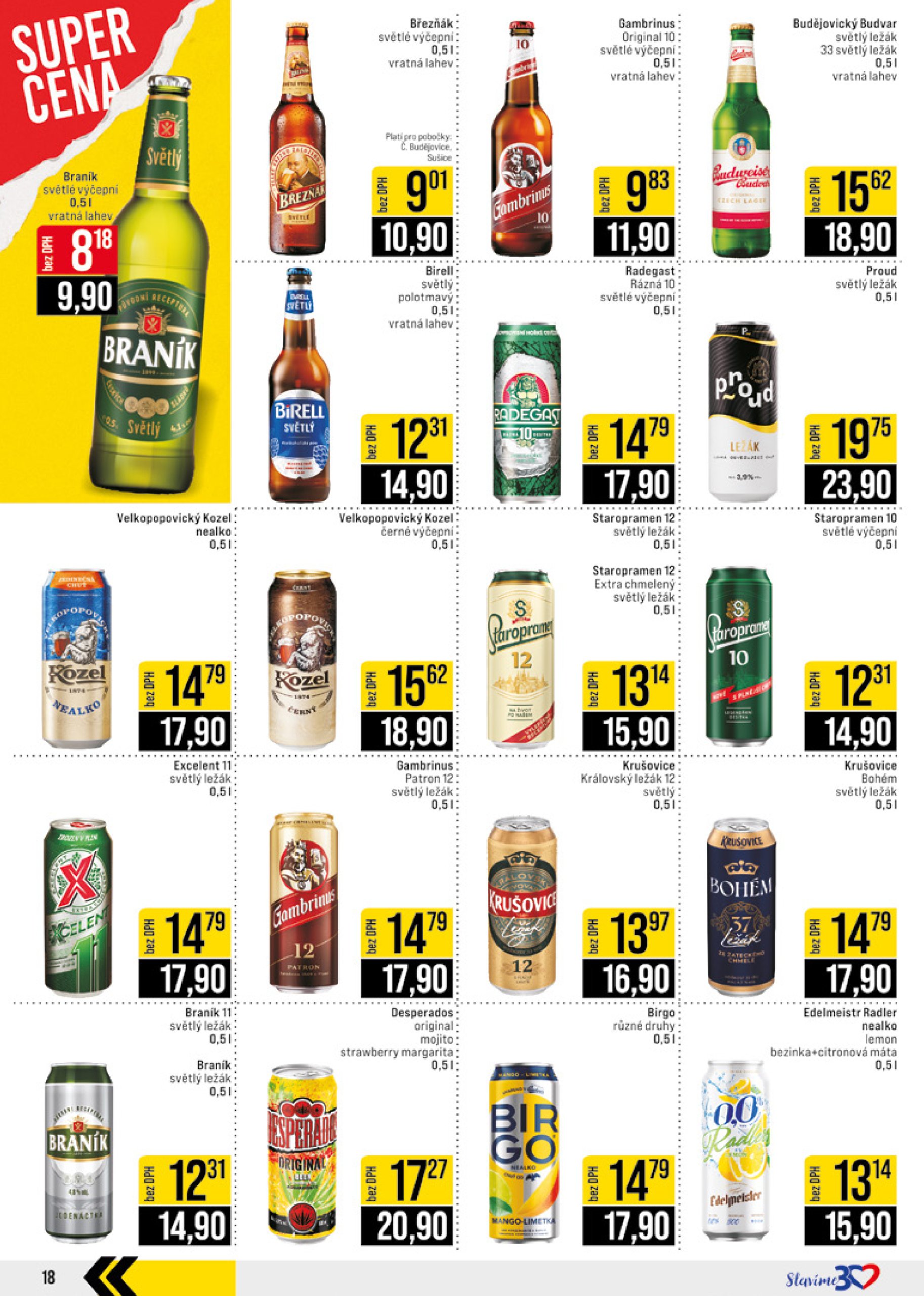 jip - Leták JIP - České Budějovice, Most, Svoboda nad Úpou, Náchod, Sušice od 07.05. do 13.05. - page: 18