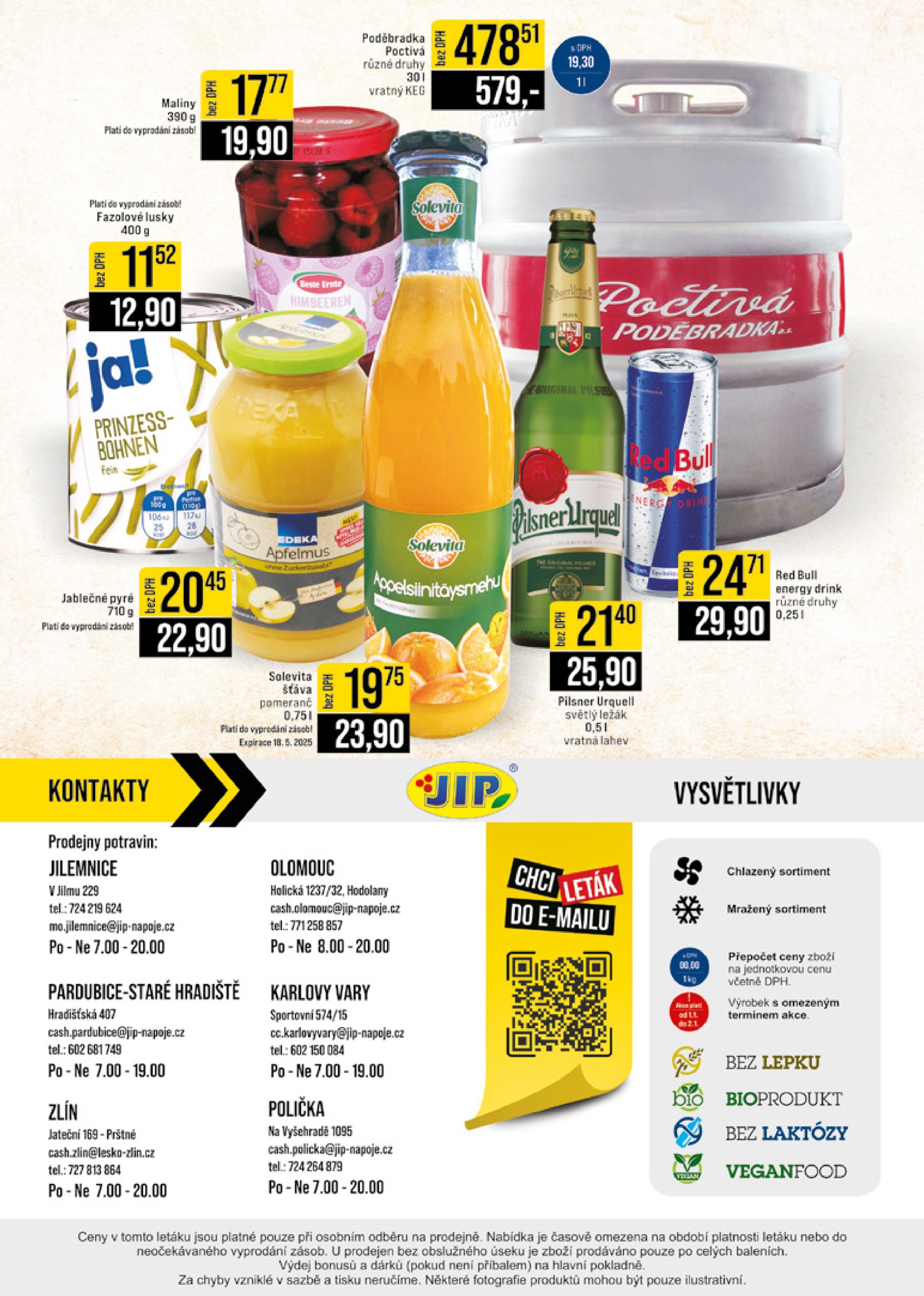 jip - Leták JIP - Jilemnice, Pardubice - Staré Hradiště, Zlín, Olomouc, Karlovy Vary, Polička od 14.05. do 20.05. - page: 28