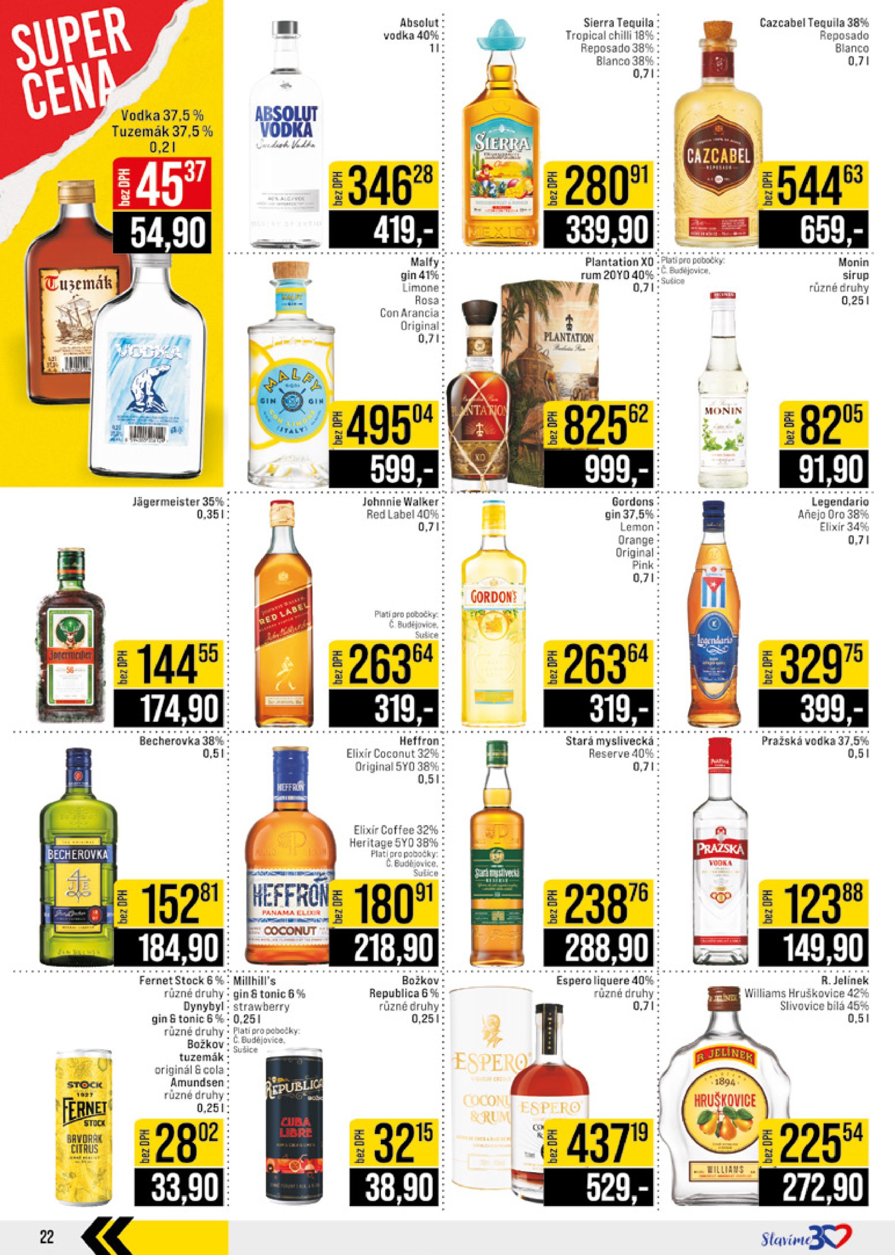 jip - Leták JIP - České Budějovice, Most, Svoboda nad Úpou, Náchod, Sušice od 14.05. do 20.05. - page: 22