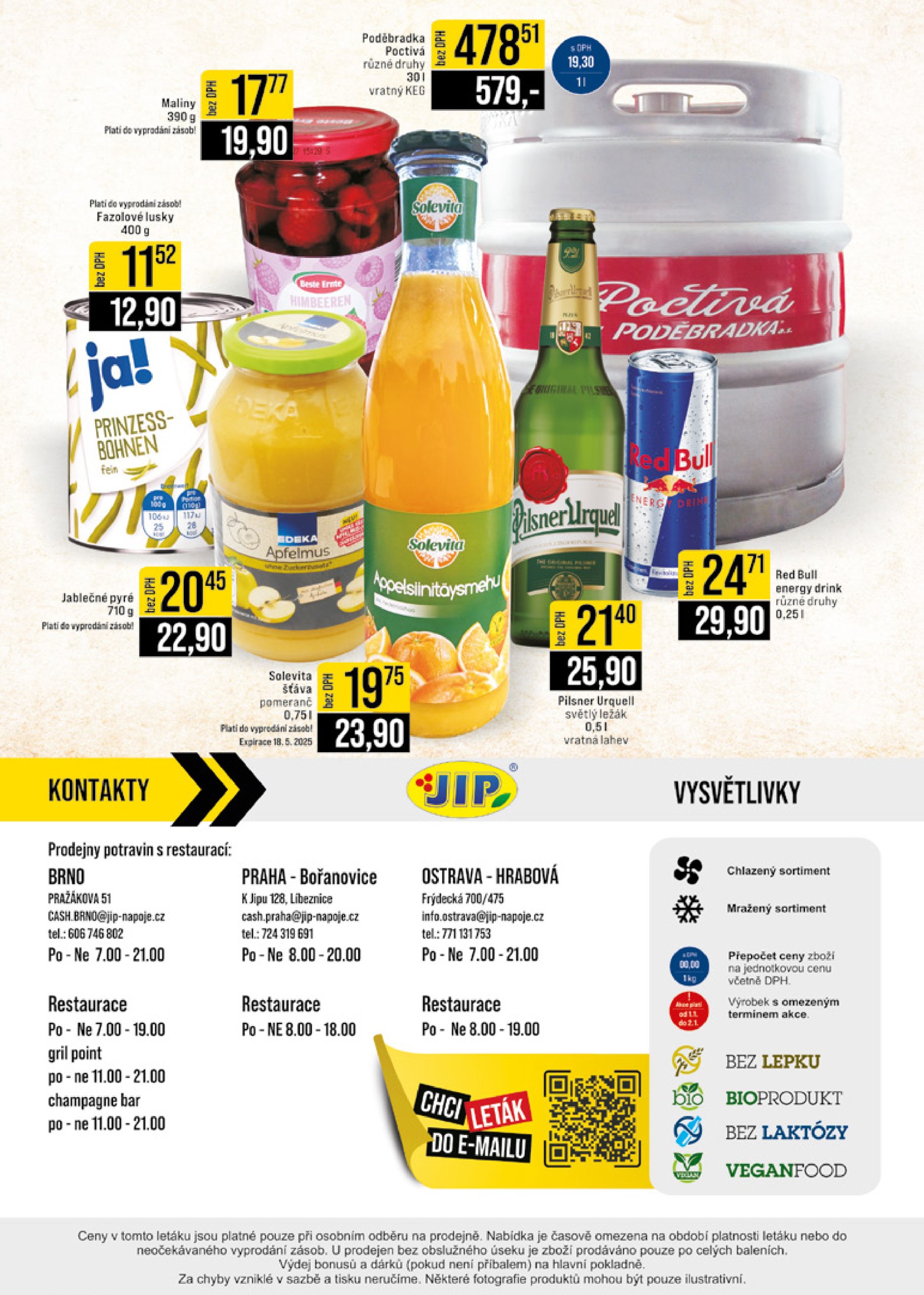 jip - Leták JIP - Brno, Praha - Bořanovice, Ostrava - Hrabová od 14.05. do 20.05. - page: 28