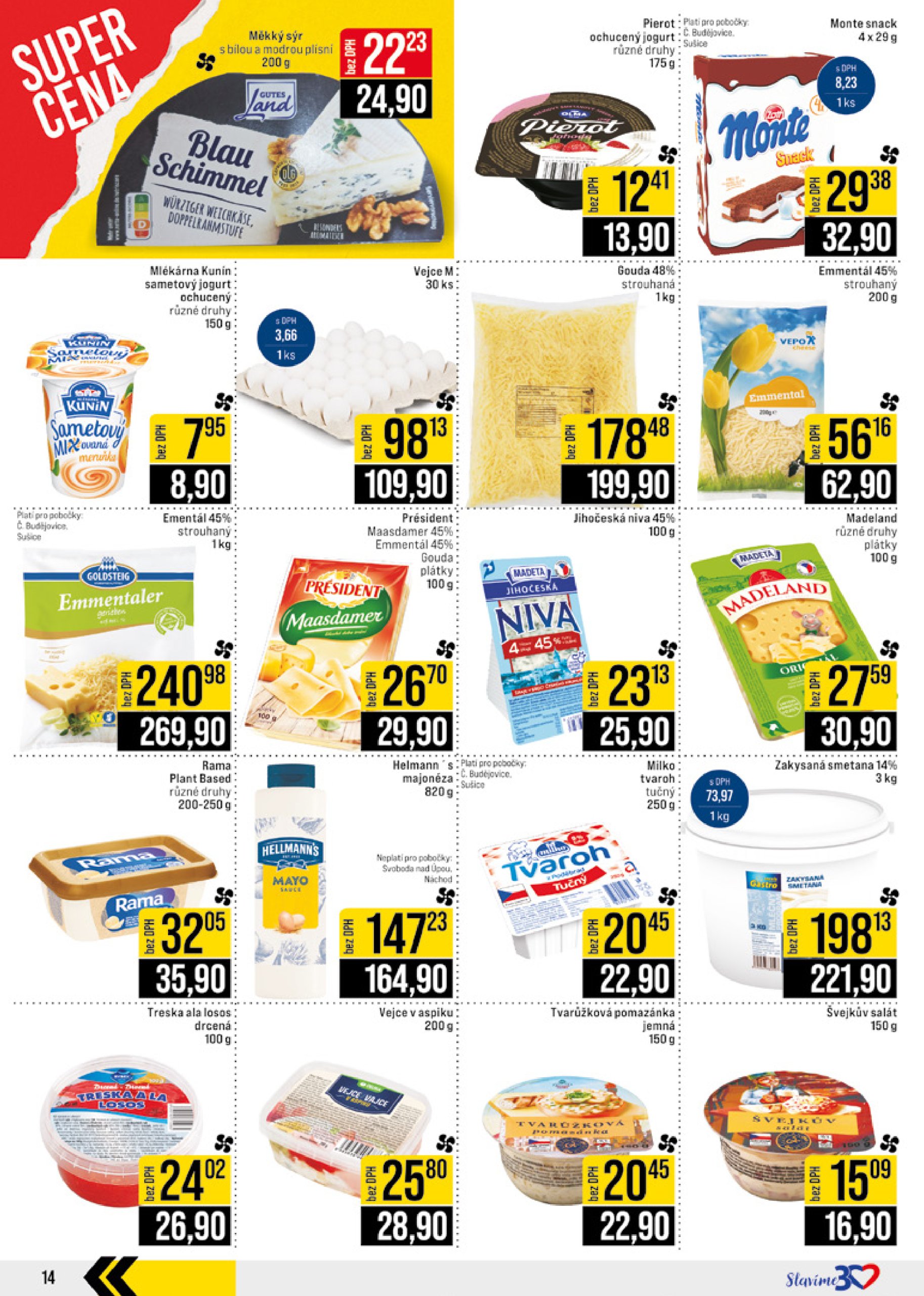 jip - Leták JIP - České Budějovice, Most, Svoboda nad Úpou, Náchod, Sušice od 21.05. do 27.05. - page: 14