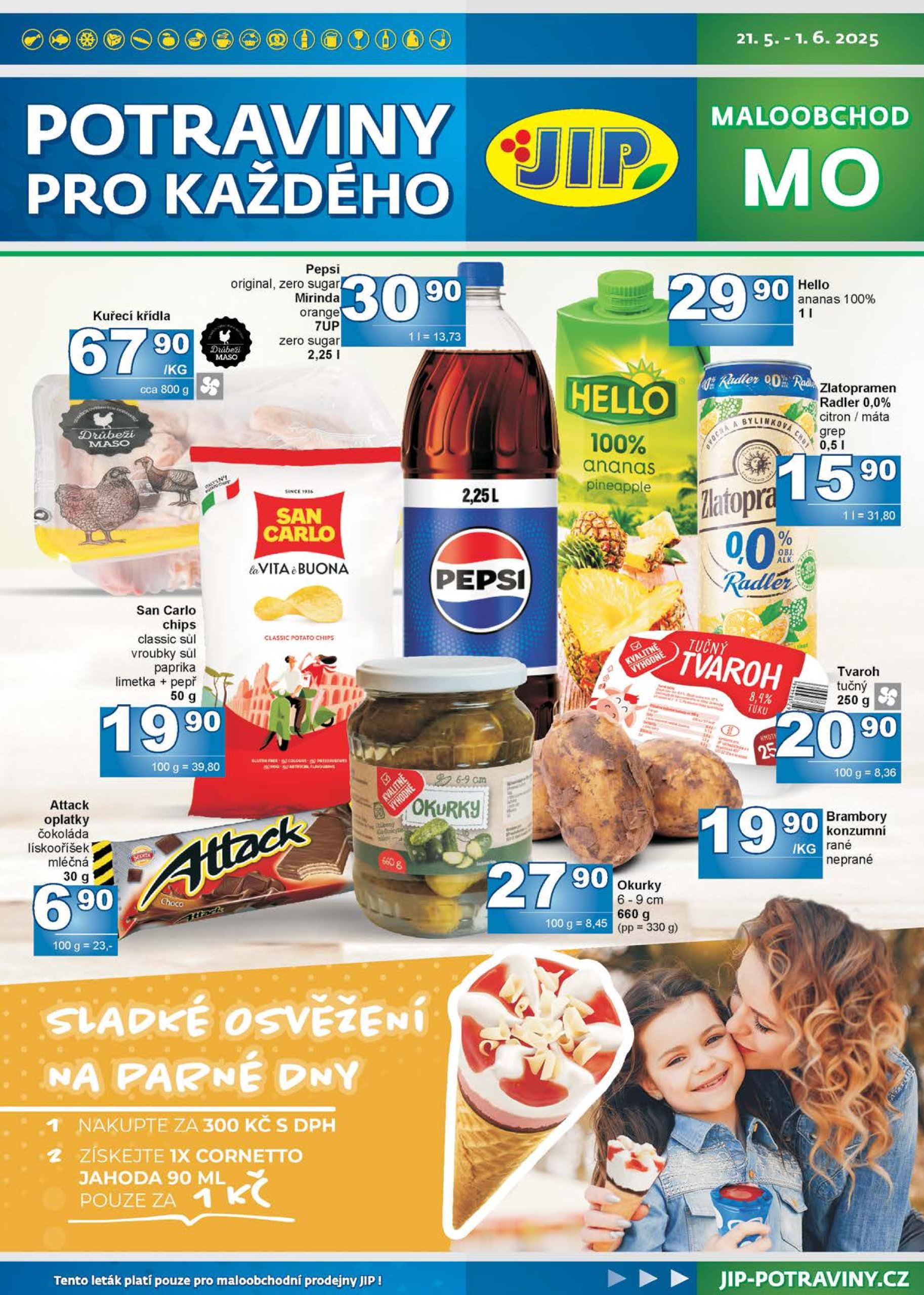 jip - Leták JIP - Maloobchod od 21.05. do 01.06.