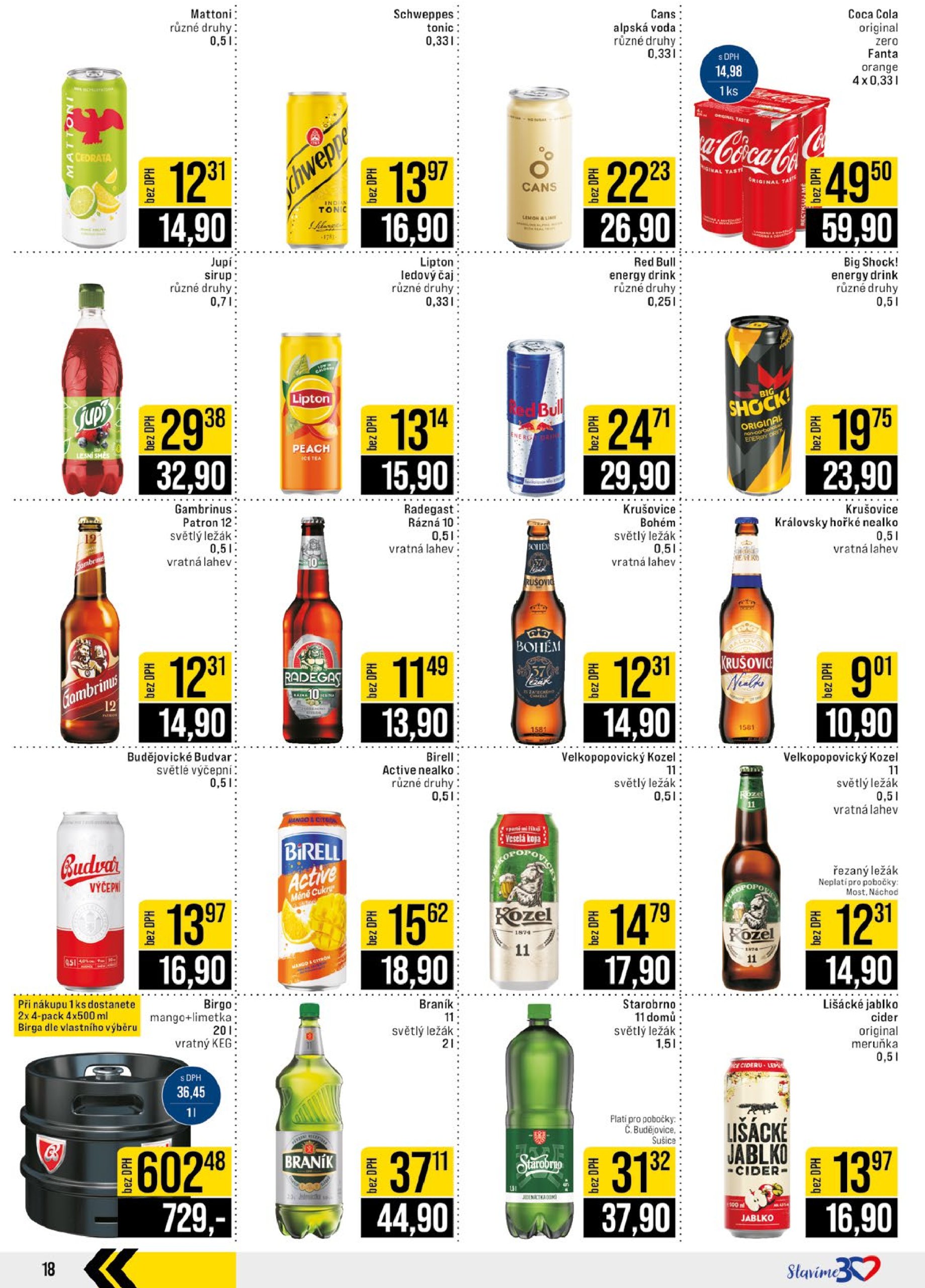 jip - Leták JIP - České Budějovice, Most, Svoboda nad Úpou, Náchod, Sušice od 28.05. do 03.06. - page: 18