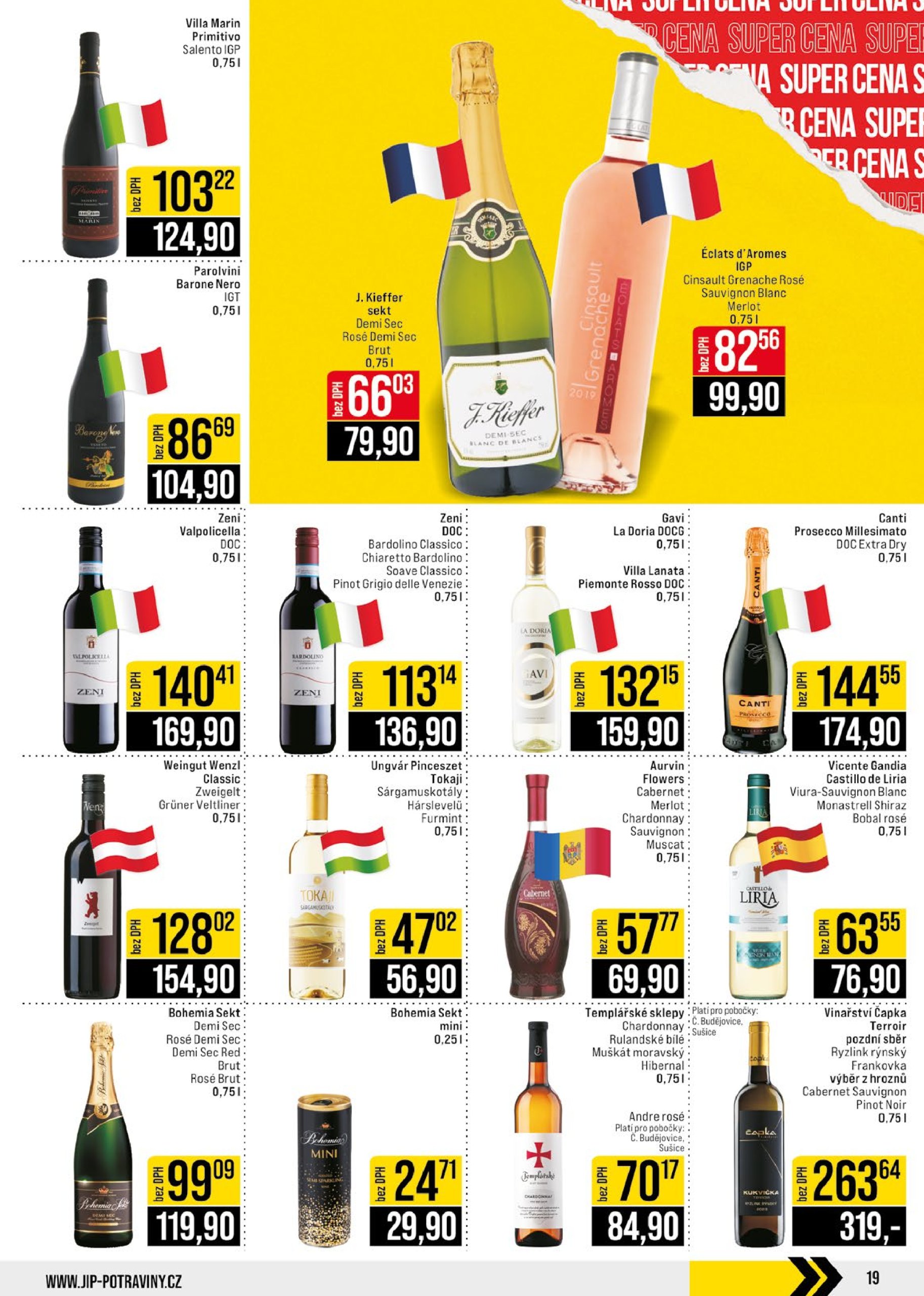 jip - Leták JIP - České Budějovice, Most, Svoboda nad Úpou, Náchod, Sušice od 28.05. do 03.06. - page: 19