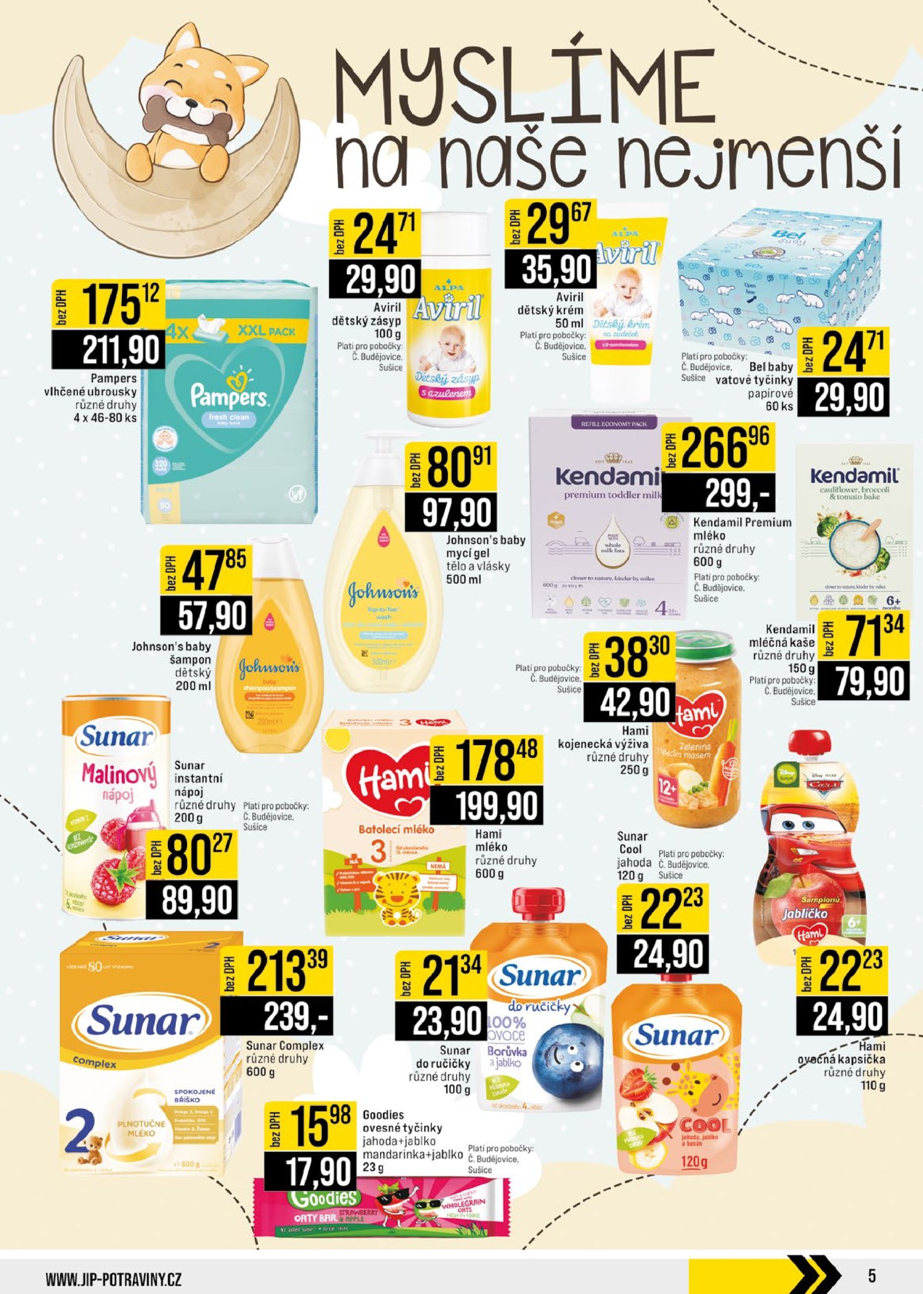 jip - Leták JIP - České Budějovice, Most, Svoboda nad Úpou, Náchod, Sušice od 28.05. do 03.06. - page: 5