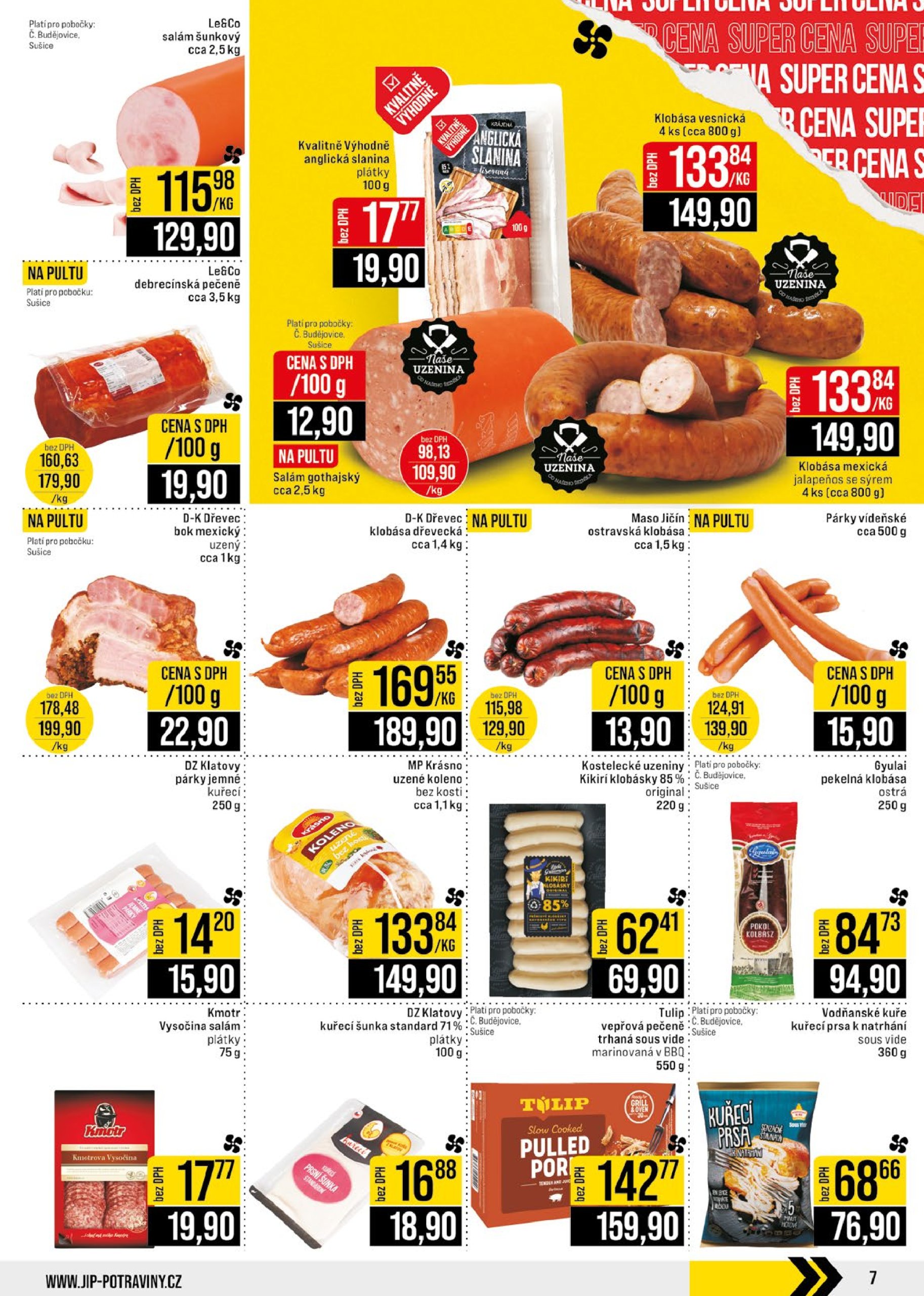 jip - Leták JIP - České Budějovice, Most, Svoboda nad Úpou, Náchod, Sušice od 28.05. do 03.06. - page: 7